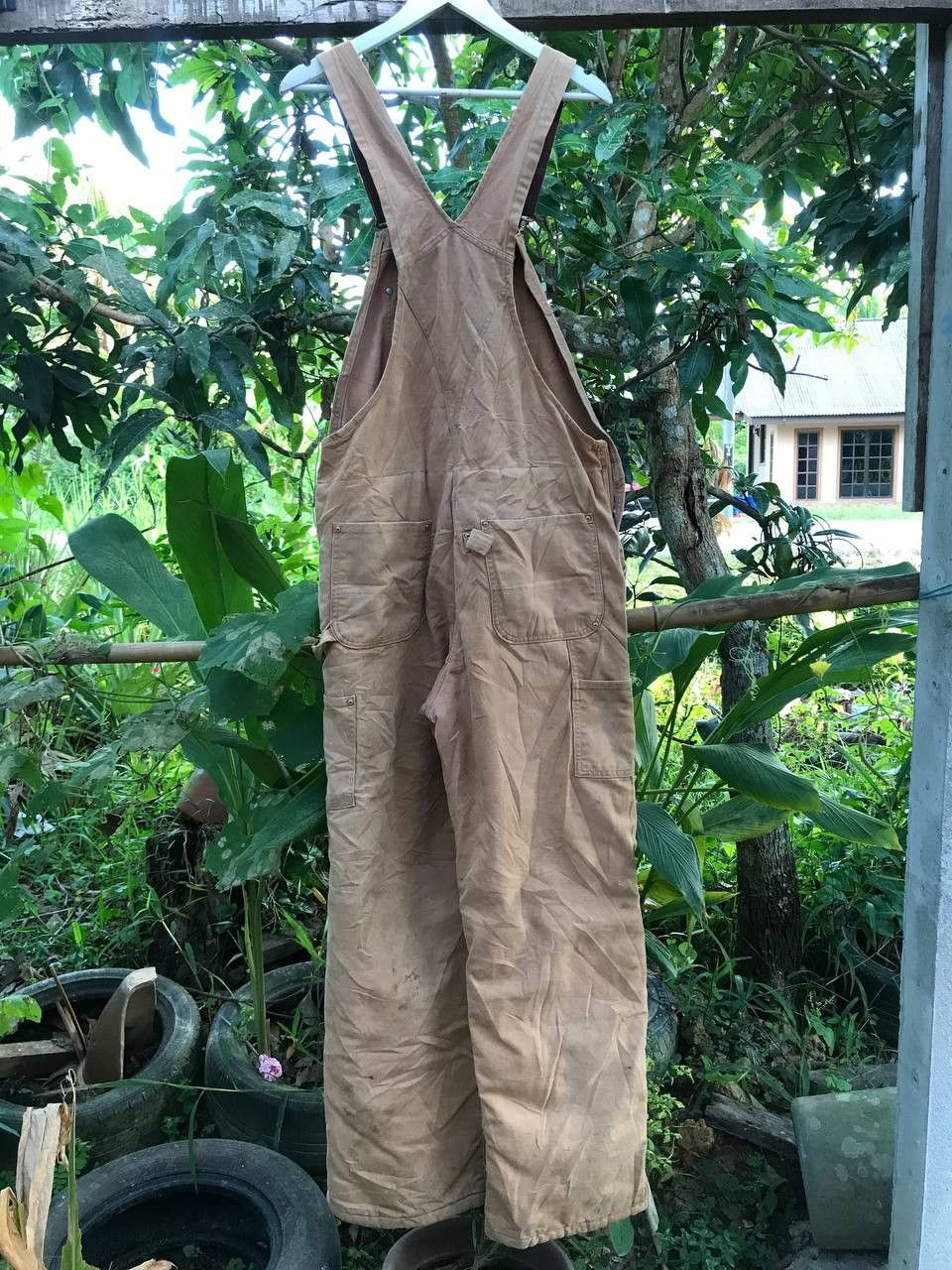 Carhartt × Vintage Vintage Carhartt Overalls Size US 34 / EU 50 - 2 Thumbnail