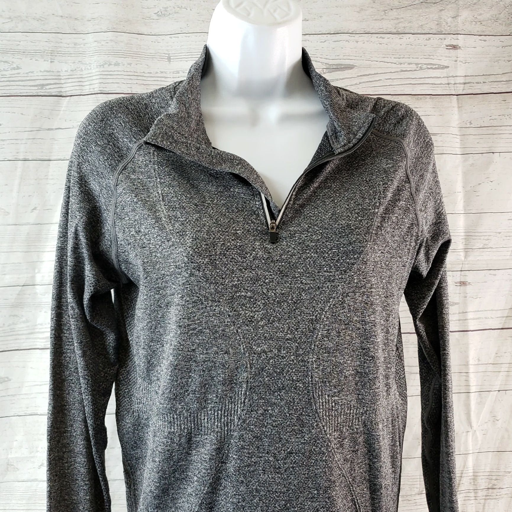 Vintage Zyia Womens 1/4 Zip Pullover Shirt XS-Plus? Size M / US 6-8 / IT 42-44 - 2 Thumbnail