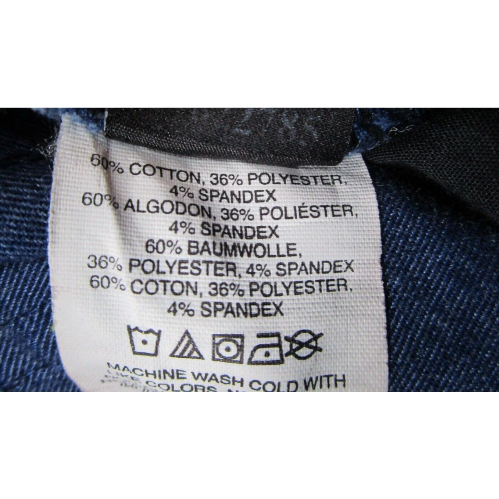 Oakley VINTAGE Oakley Pants Mens 32 Blue Slim Fit Chino 50s Casual Work Stretch 32x32 Size US 32 / EU 48 - 4 Thumbnail