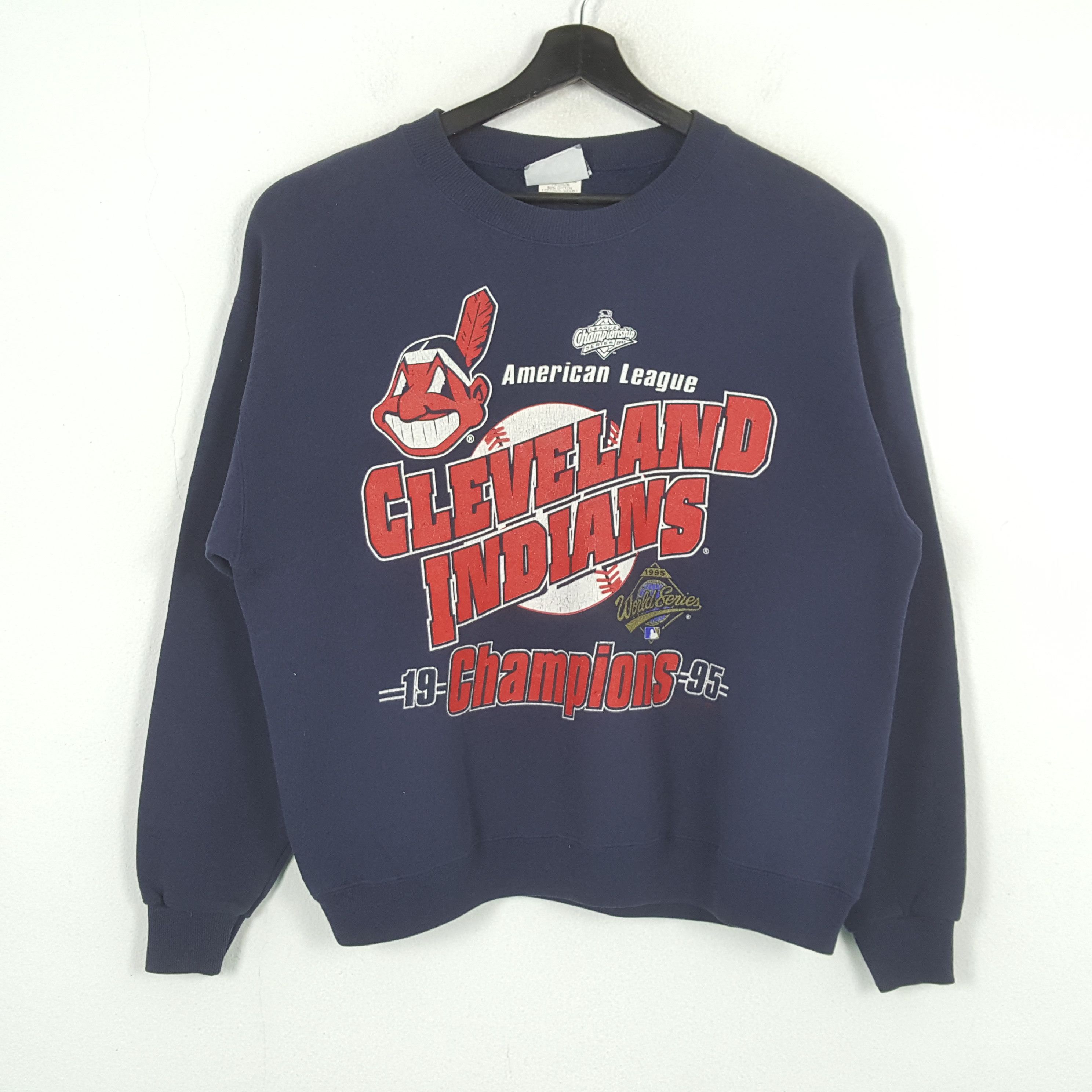 MLB CLEVELAND INDIANS MLB Baseball Team Sweatshirt C287N12 Size US L / EU 52-54 / 3 - 1 Thumbnail