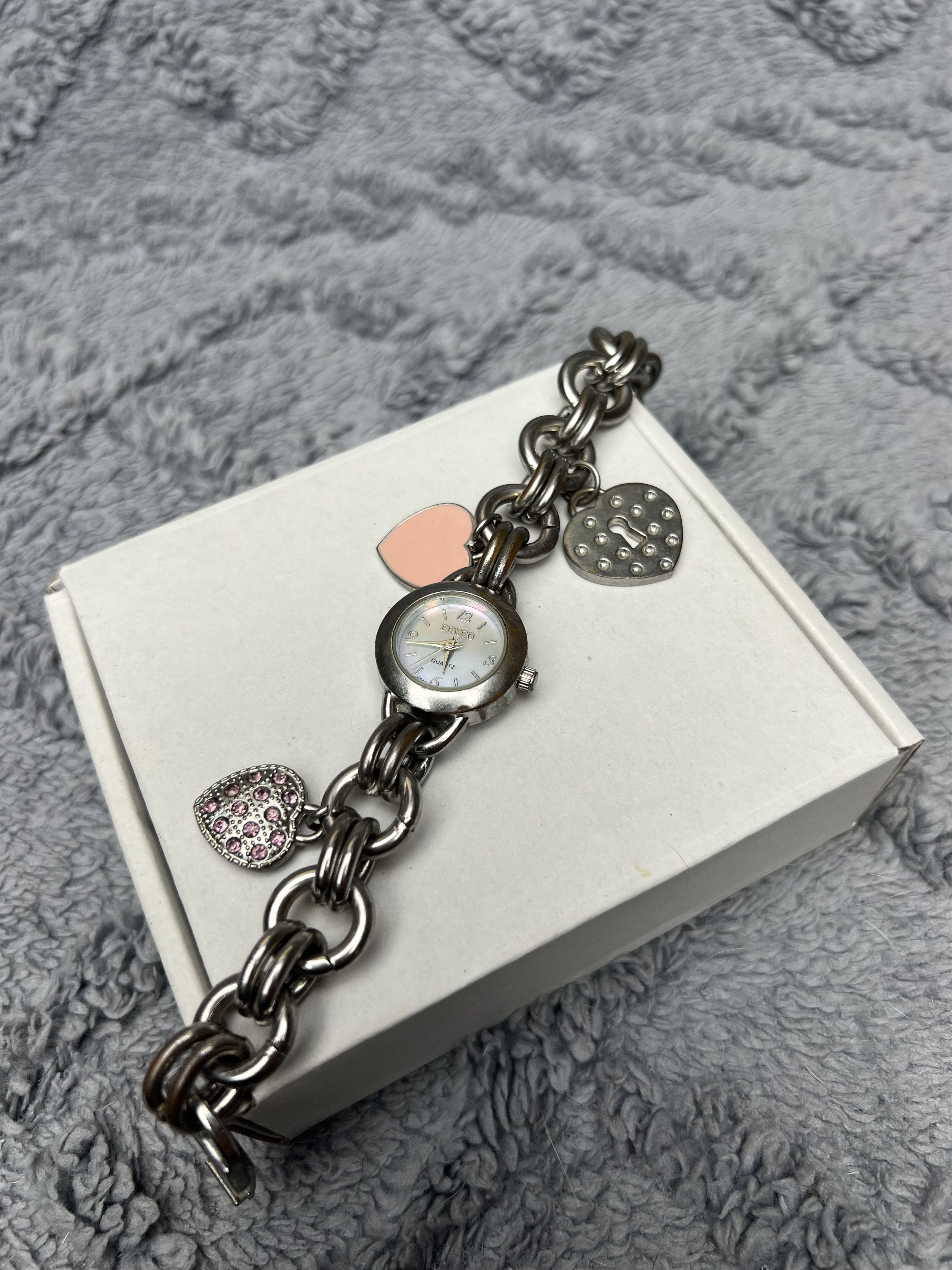 Vintage Glamour Minimalistic Bongo Japanese Style Bracelet Watch Y2k Size ONE SIZE - 7 Thumbnail