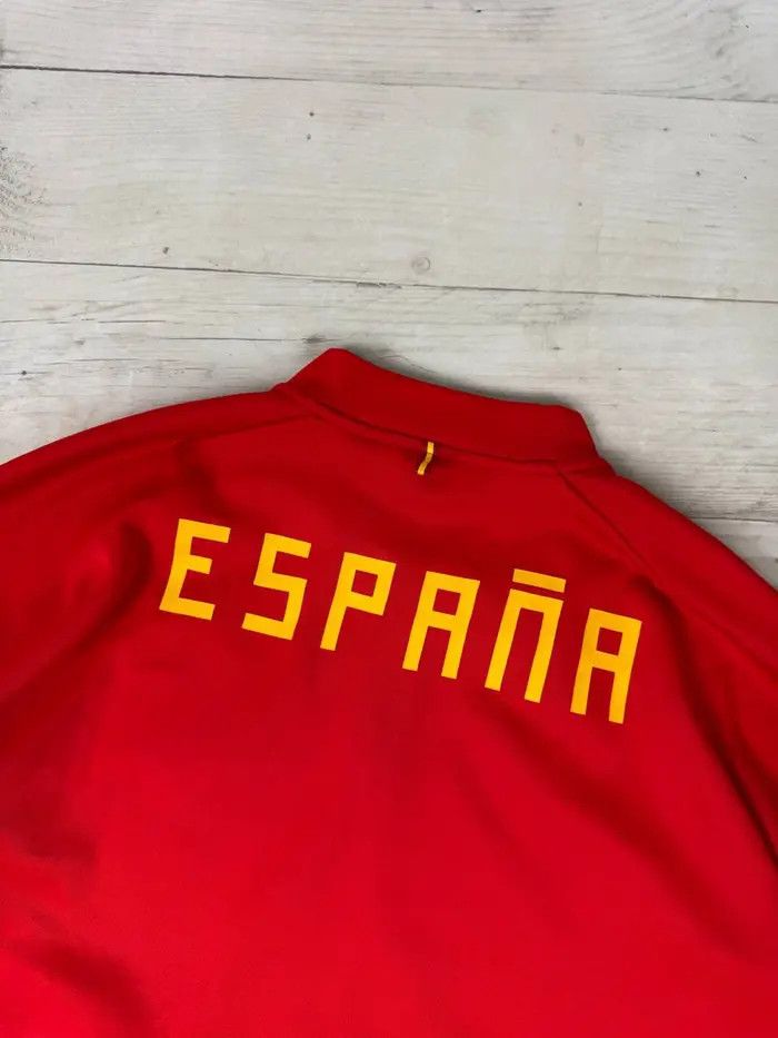 Adidas Adidas Spain 2018 2019 Track Jacket Football Soccer Size US L / EU 52-54 / 3 - 10 Thumbnail