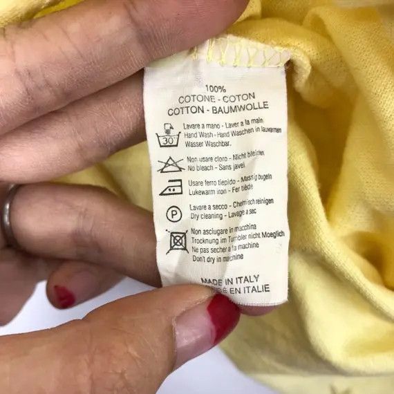 Yves Saint Laurent Vtg 90’ YSL Yves SAINT LAURENT Made In Italy Polo Tee Shirt Size US L / EU 52-54 / 3 - 5 Thumbnail