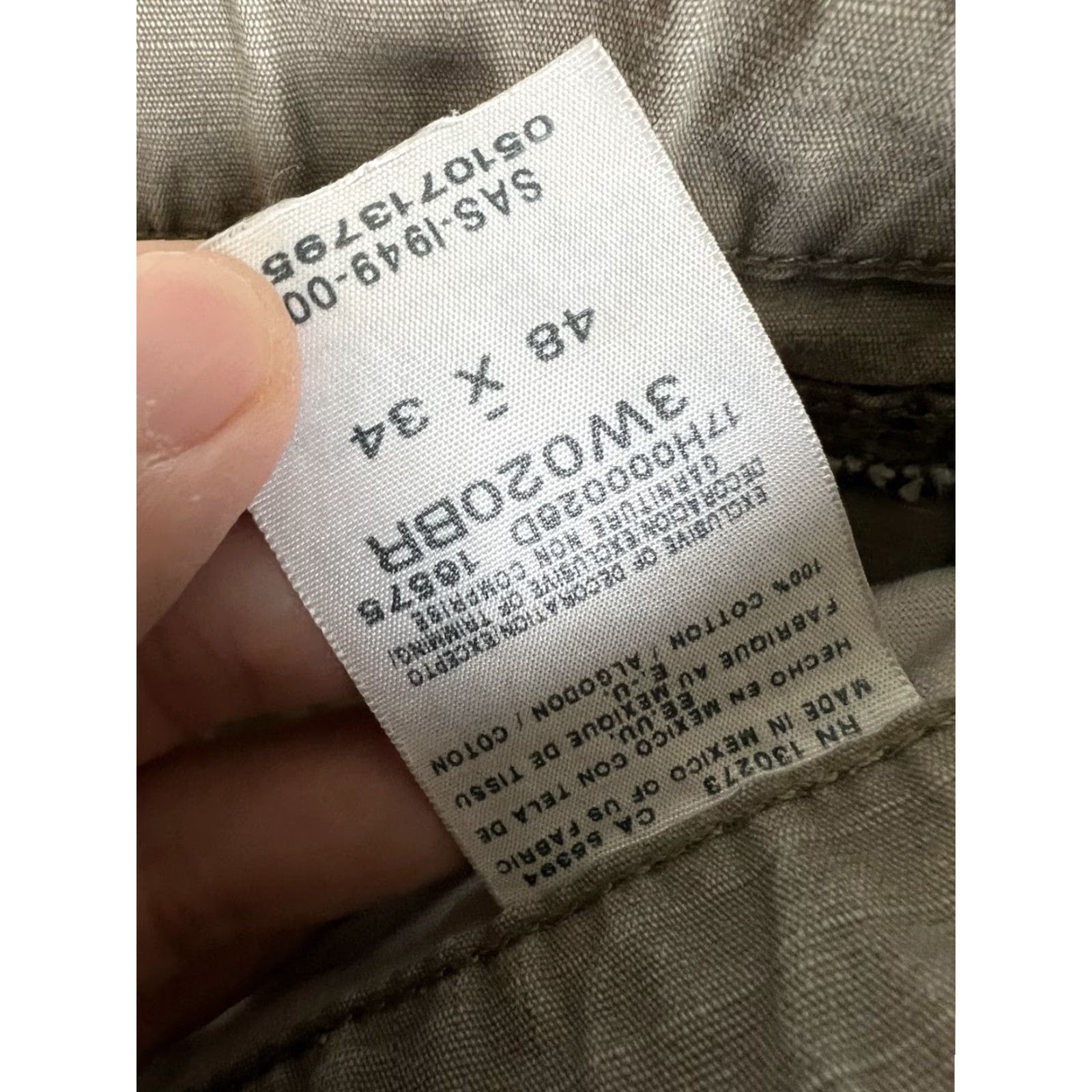 Wrangler Wrangler Riggs Workwear Pants Mens 44x34 Green Carpenter Utility Ripstop Read Size US 44 / EU 60 - 6 Thumbnail