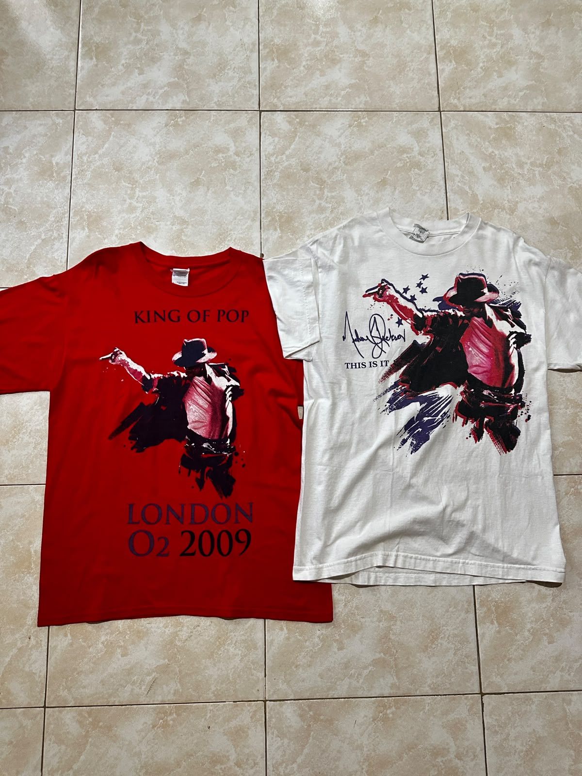 Amplified × Vintage AMPLIFIED Vintage Michael Jackson king 2009 T