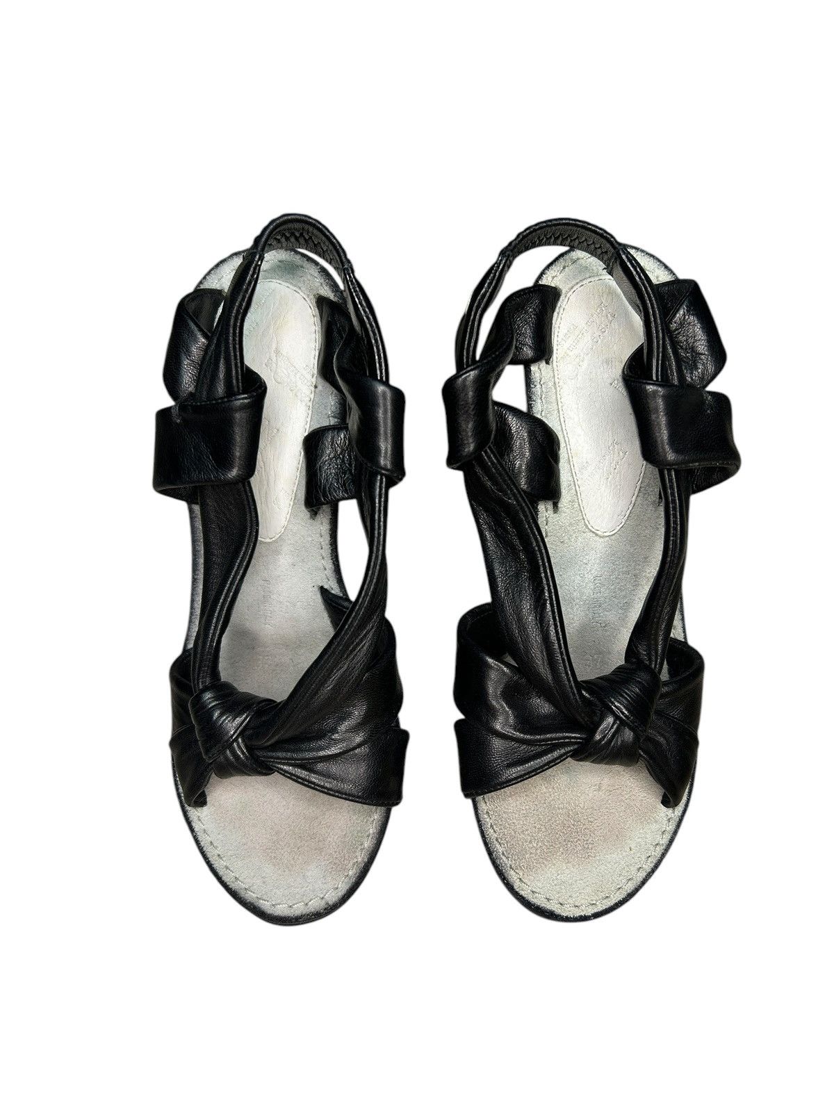 Maison Margiela 00s Knotted Wedge Size US 7 / IT 37 - 2 Thumbnail