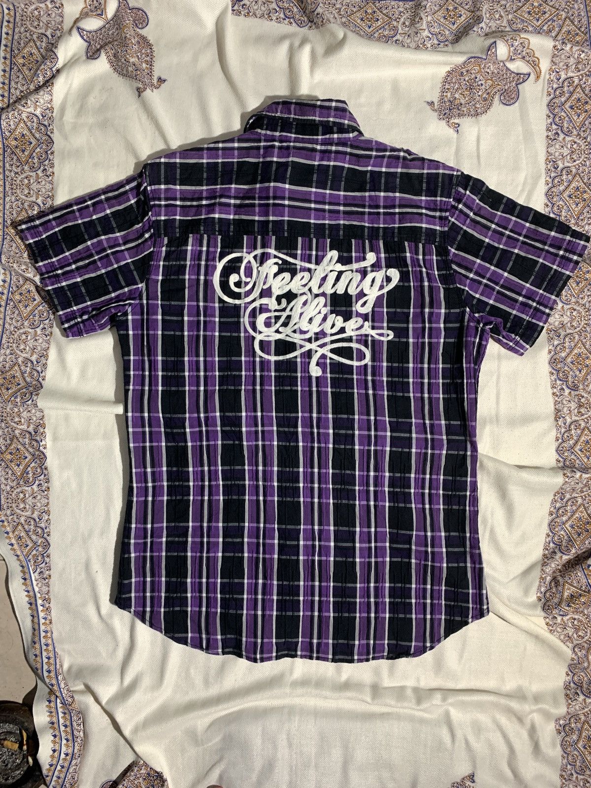 Hysteric Glamour × If Six Was Nine × Japanese Brand RUSS-K FEALING ALIVE SHORT SLEEVE SHIRT Size US M / EU 48-50 / 2 - 11 Thumbnail