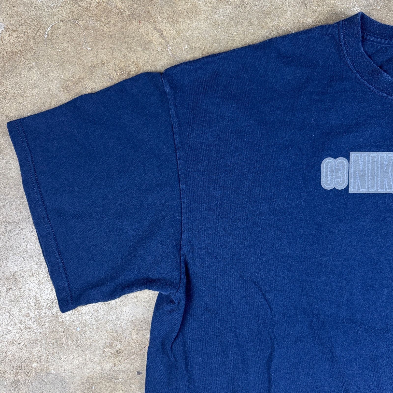 Nike Nike Hoops T-Shirt Men’s 2XL Navy Blue 03 Basketball Vintage Size US XXL / EU 58 / 5 - 3 Thumbnail