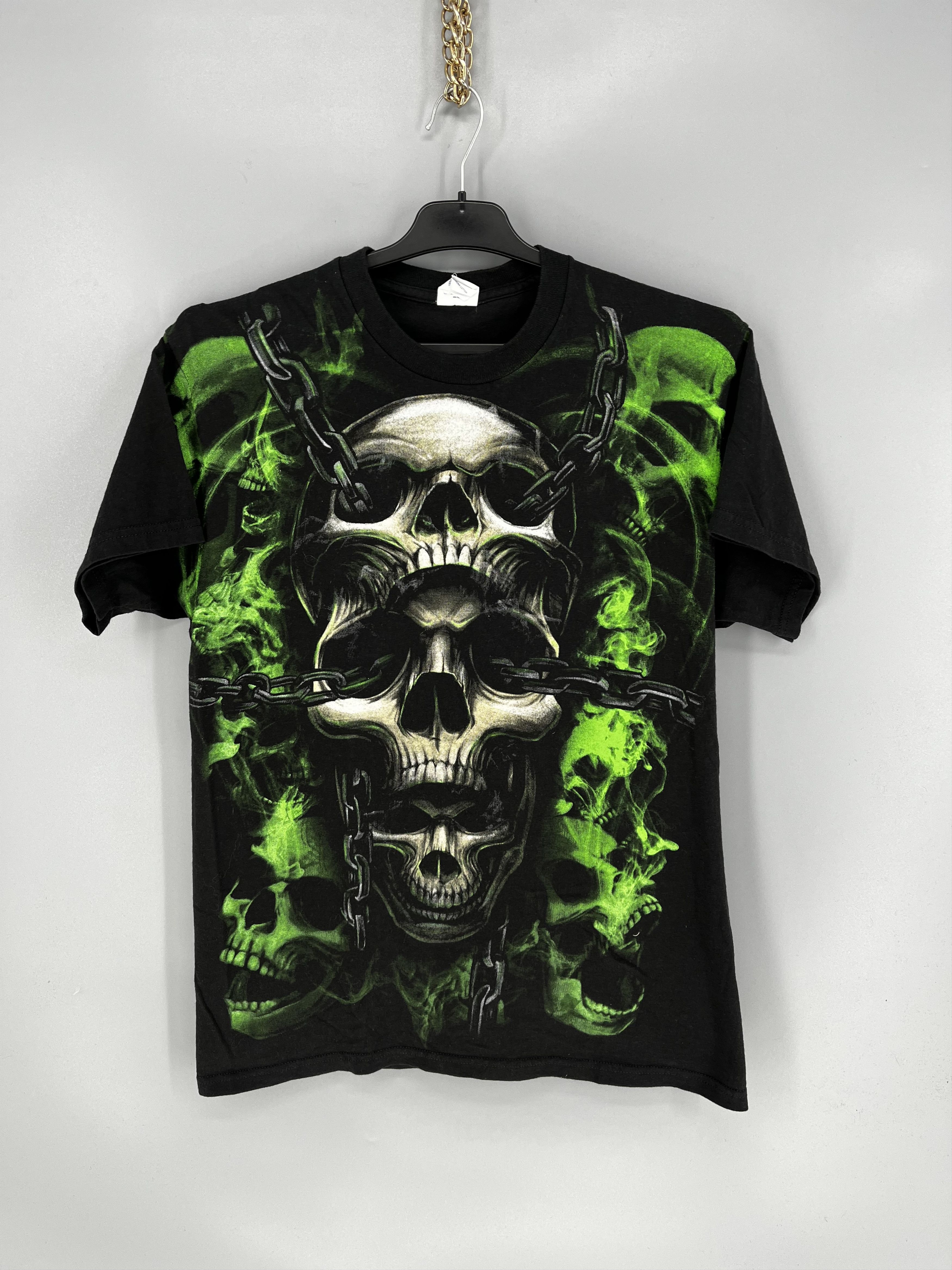 Rap Tees Vintage Skull Smoke Rocky Asap Fashion raptees Size US M / EU 48-50 / 2 - 1 Thumbnail