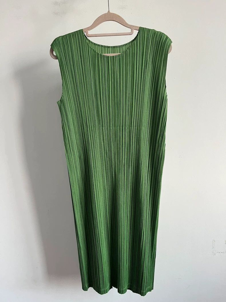 Issey Miyake issey miyake size:3 Green pleated skirt Size XXS / US 00 / IT 34 - 1 Thumbnail