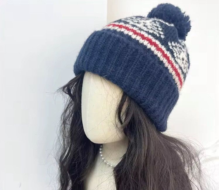 Other Island Knitted Wool Beanie Hat Size ONE SIZE - 4 Thumbnail