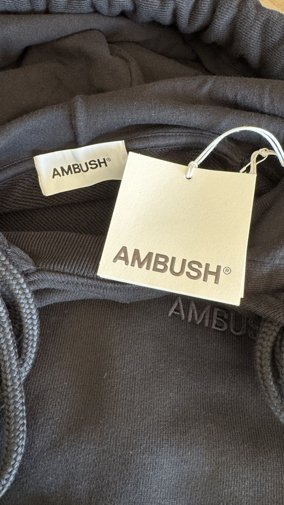 Ambush Design Ambush long sleeve hoodie black new with tags L XL Size US L / EU 52-54 / 3 - 6 Thumbnail