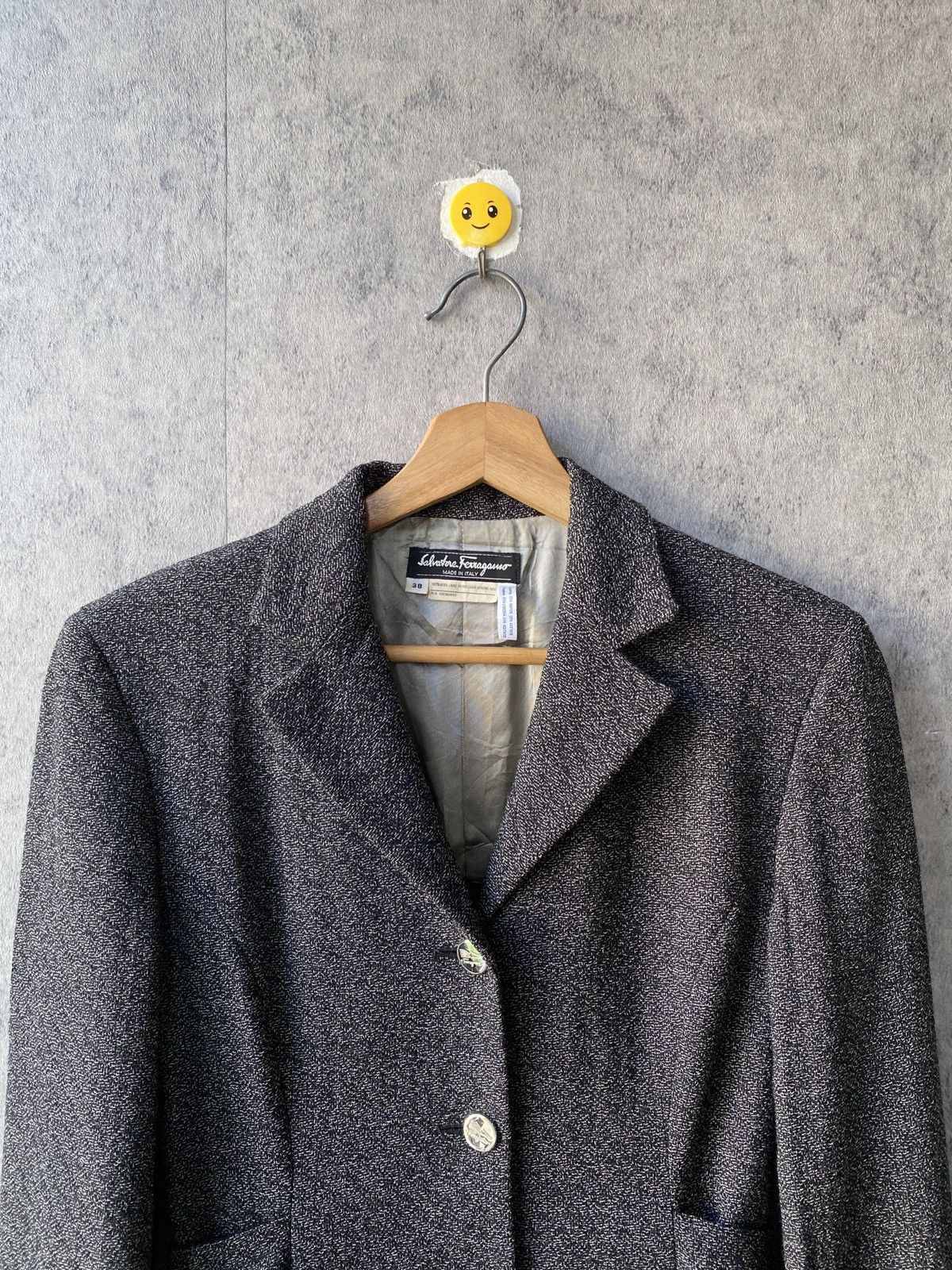Salvatore Ferragamo Vintage Salvatore Ferragamo Italy Coat Size S / US 4 / IT 40 - 4 Thumbnail