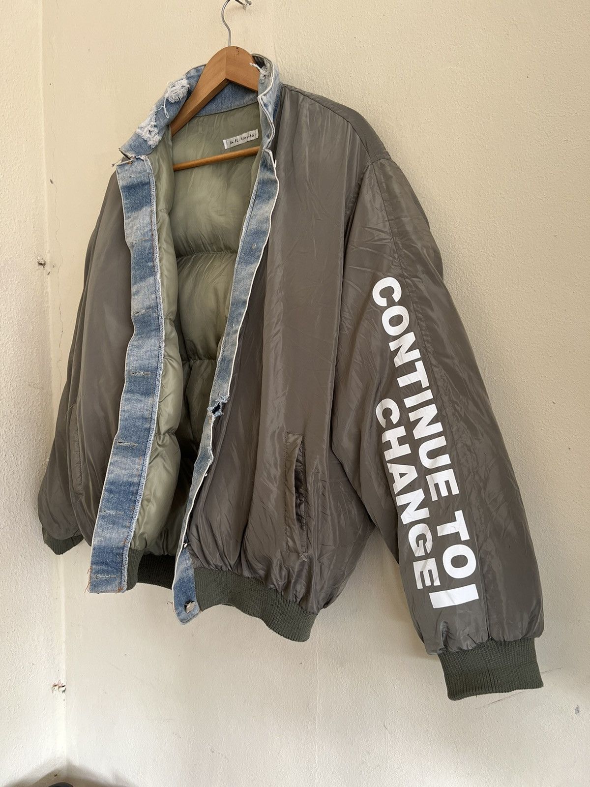Japanese Brand Vintage Custom Puffer Jacket Size US XL / EU 56 / 4 - 3 Thumbnail
