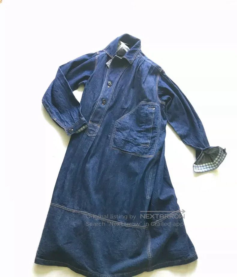 Comme des Garcons Comme Des Garcons Denim shirt dress Size S / US 4 / IT 40 - 3 Thumbnail