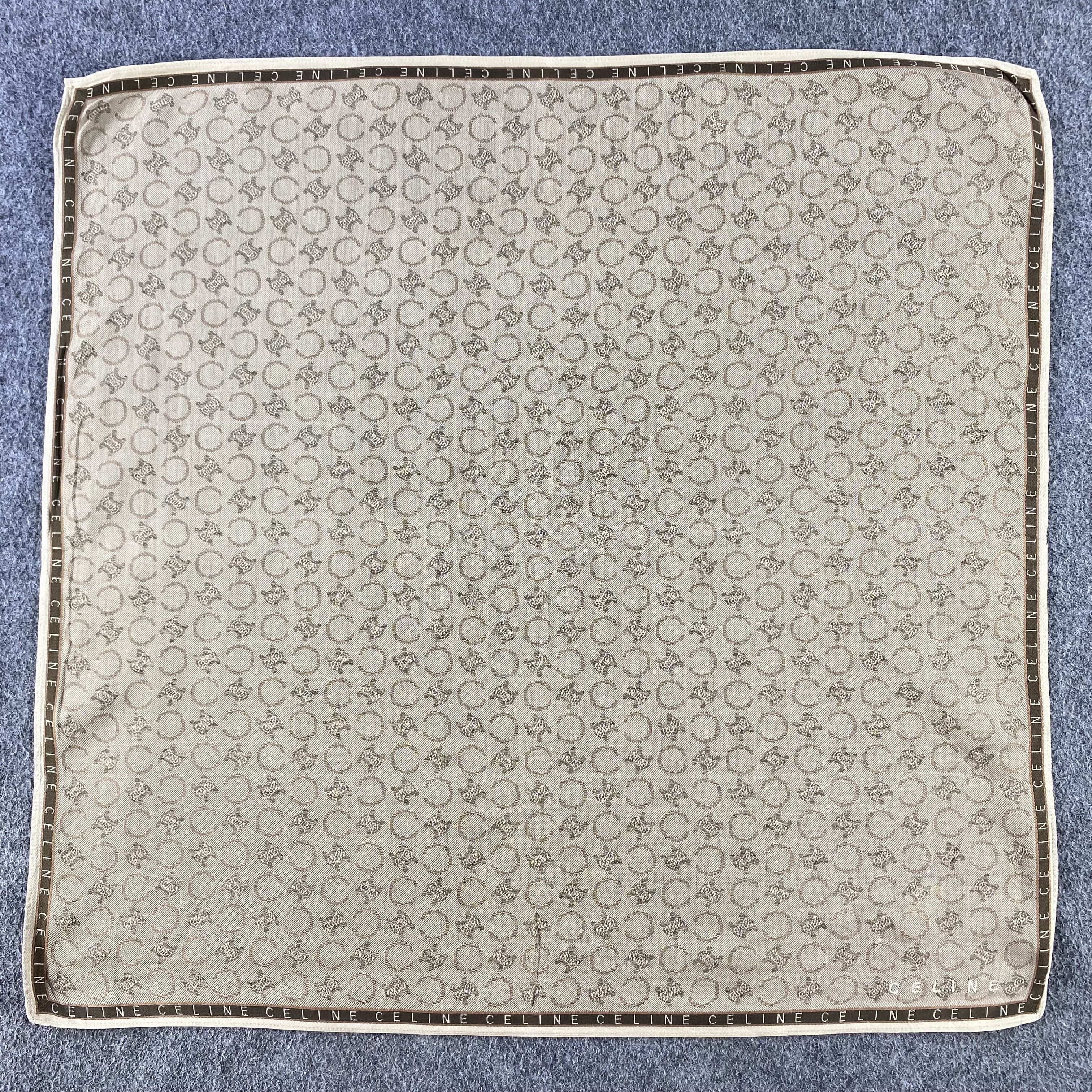 Vintage Celine Handkerchief/Neckerchief/Bandana HC635 Size ONE SIZE - 1 Thumbnail