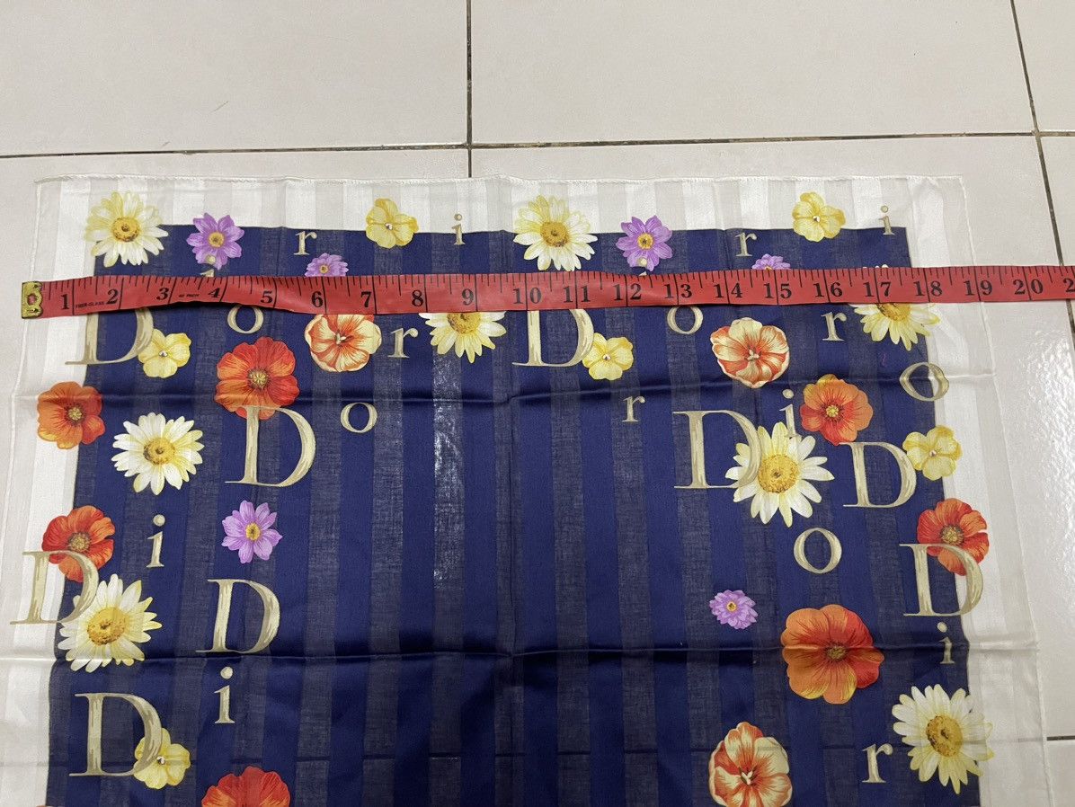 Christian Dior Monsieur × Dior CHRISTIAN DIOR Silky Scarf Handkerchief Pocket Square Size ONE SIZE - 5 Thumbnail