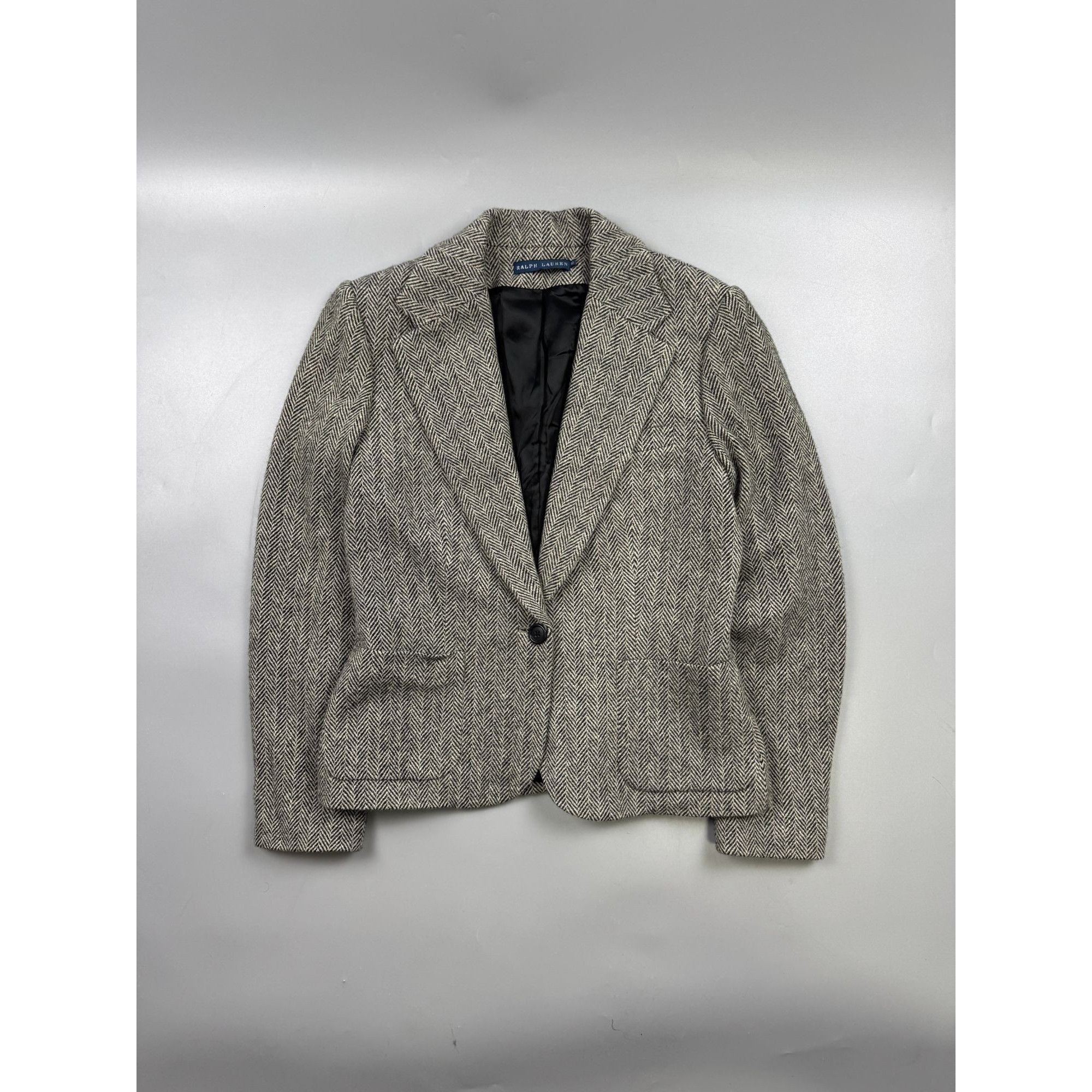Ralph Lauren Ralph Lauren Made in Japan One Button Wool Blazer (Y1215) Size L / US 10 / IT 46 - 1 Thumbnail