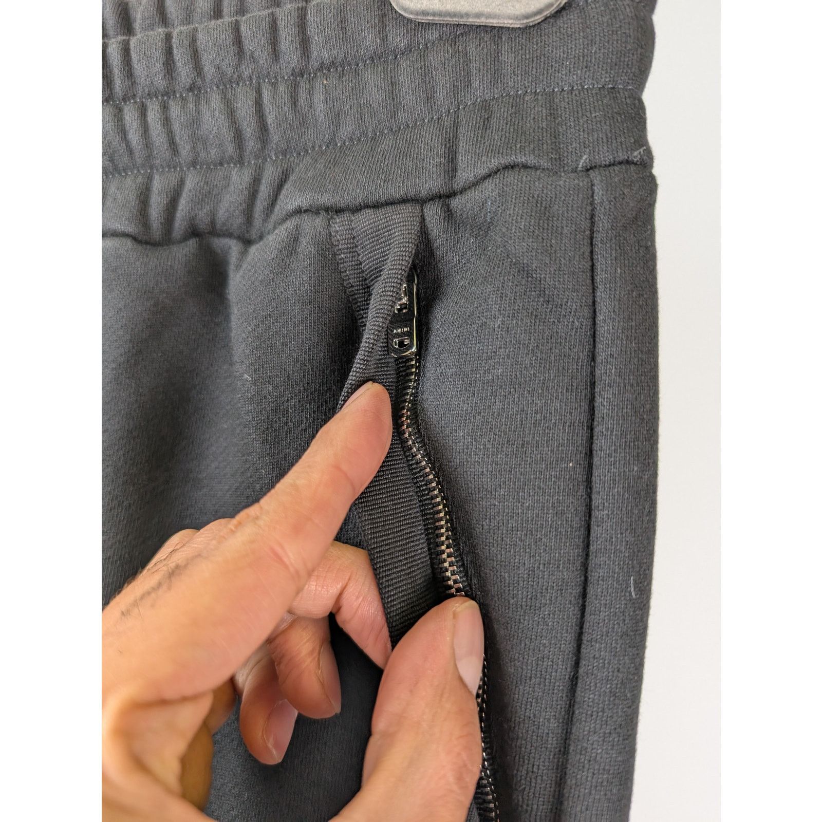 Amiri o1rshd1 Micro MA Bar Sweatpant in Black Size US 32 / EU 48 - 5 Thumbnail