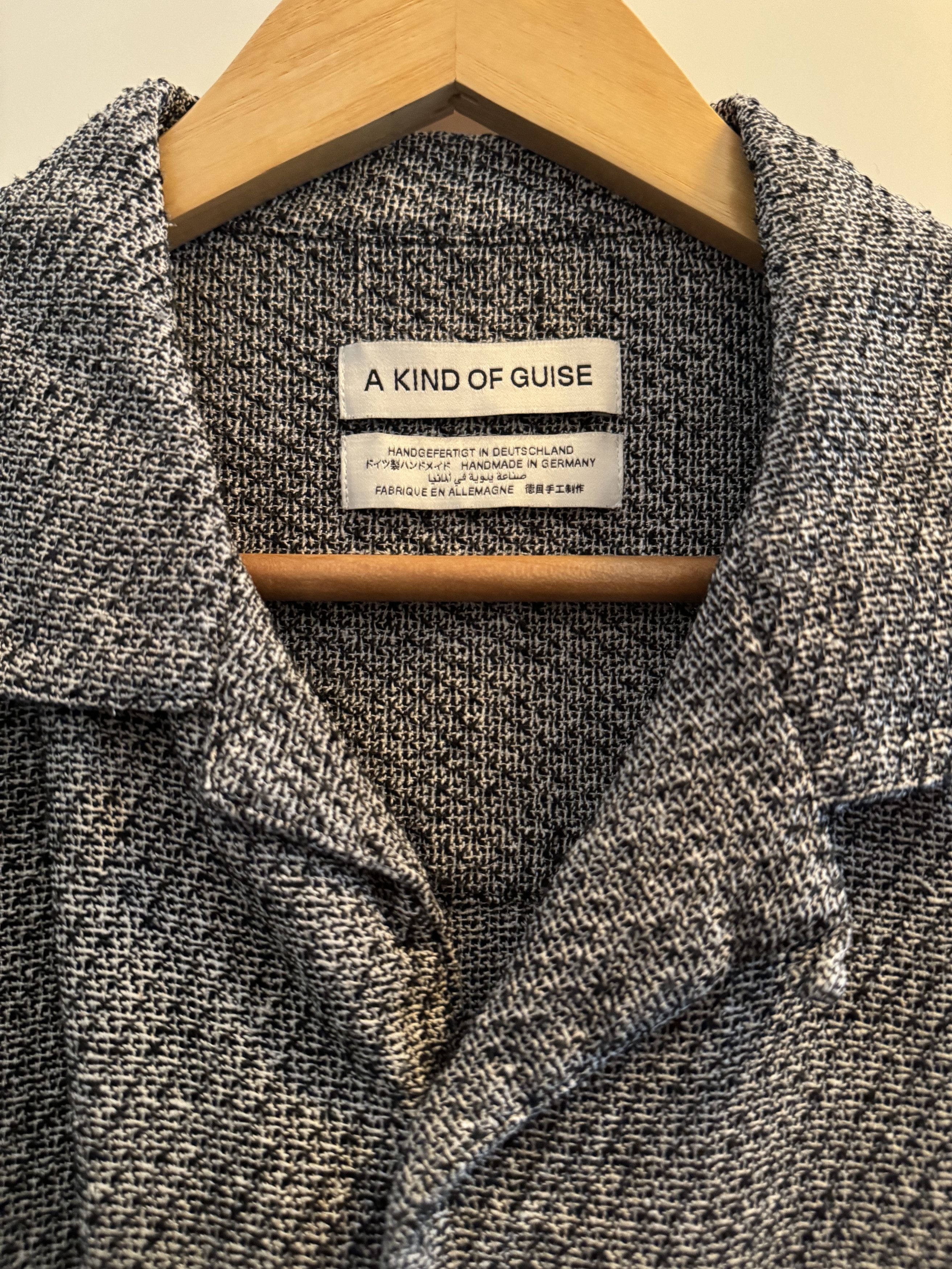 A Kind Of Guise Gioia Convertible-Collar Linen and Silk-Blend Shirt Size US XL / EU 56 / 4 - 4 Thumbnail