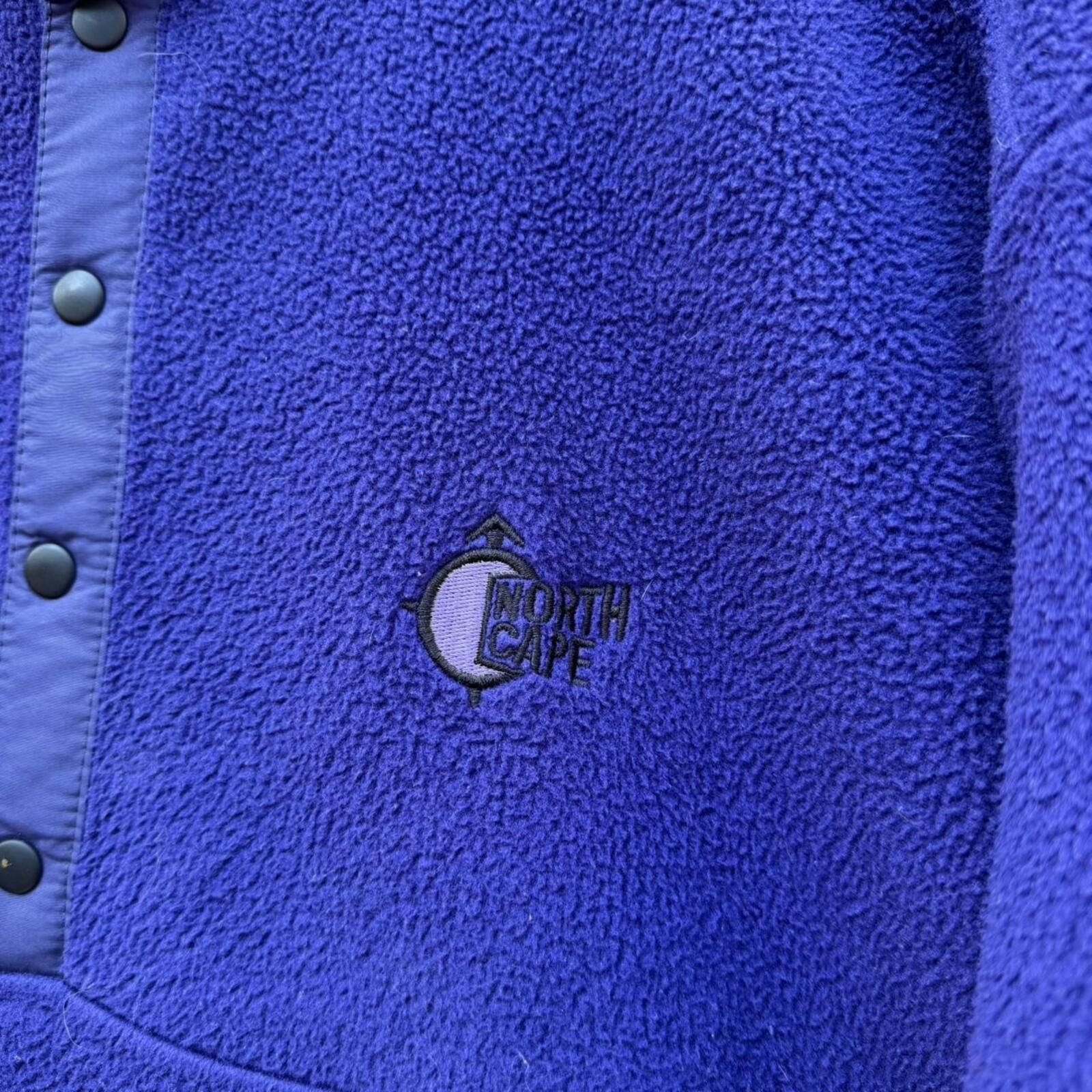 Other vintage north cape pull over fleece anorak sweatshirt L/XL Size US XL / EU 56 / 4 - 5 Thumbnail