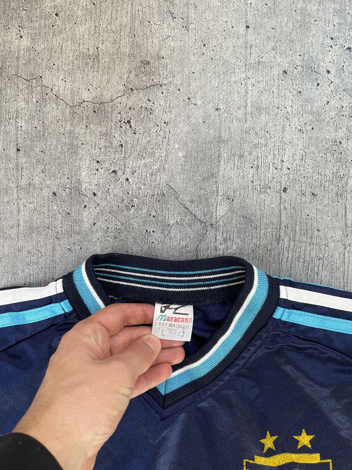 Vintage Vintage Argentina Maracana Jersey Size US XL / EU 56 / 4 - 3 Thumbnail