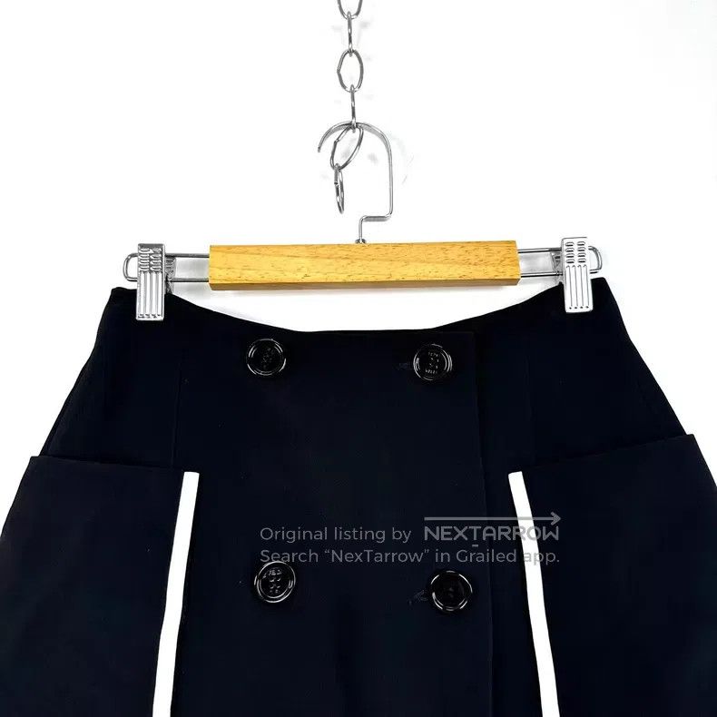 Fendi Fendi Black Double Breasted Blazer Skirt Size 25" / US 0 / IT 36 - 3 Thumbnail