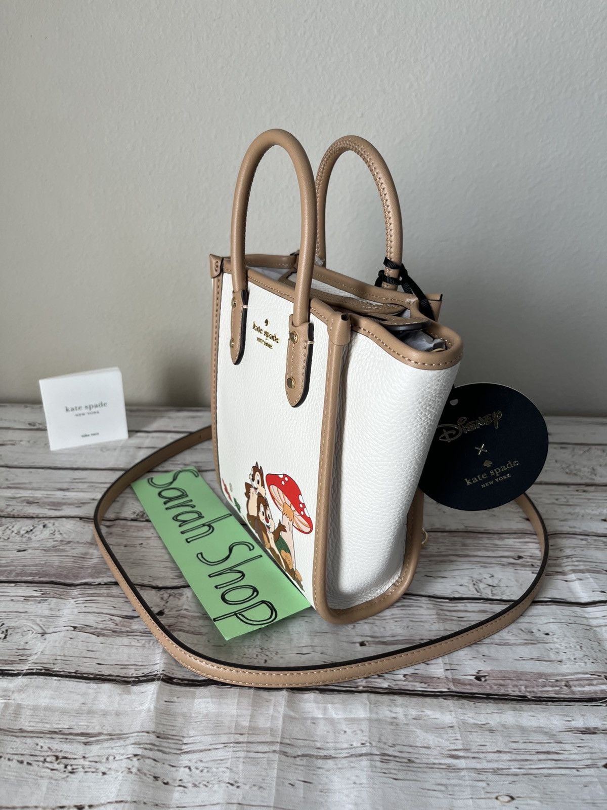 Kate Spade Kate Spade Ella Disney X KSNY Chip N Dale Mini Tote Size ONE SIZE - 3 Thumbnail