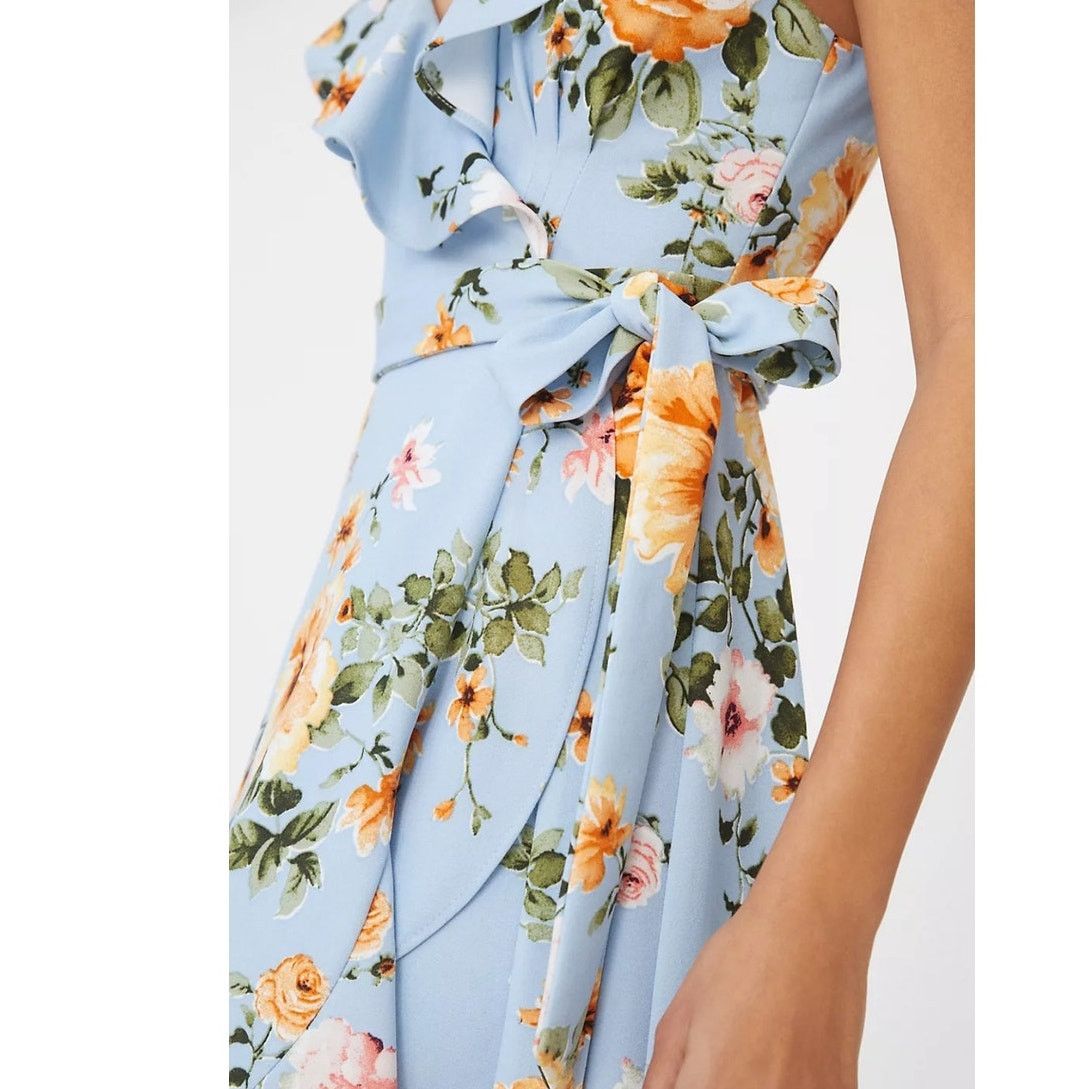 Anthropologie NWT Anthropologie Hutch Eden Wrap Dress $198 XXSP Floral Size XXS / US 00 / IT 34 - 3 Thumbnail