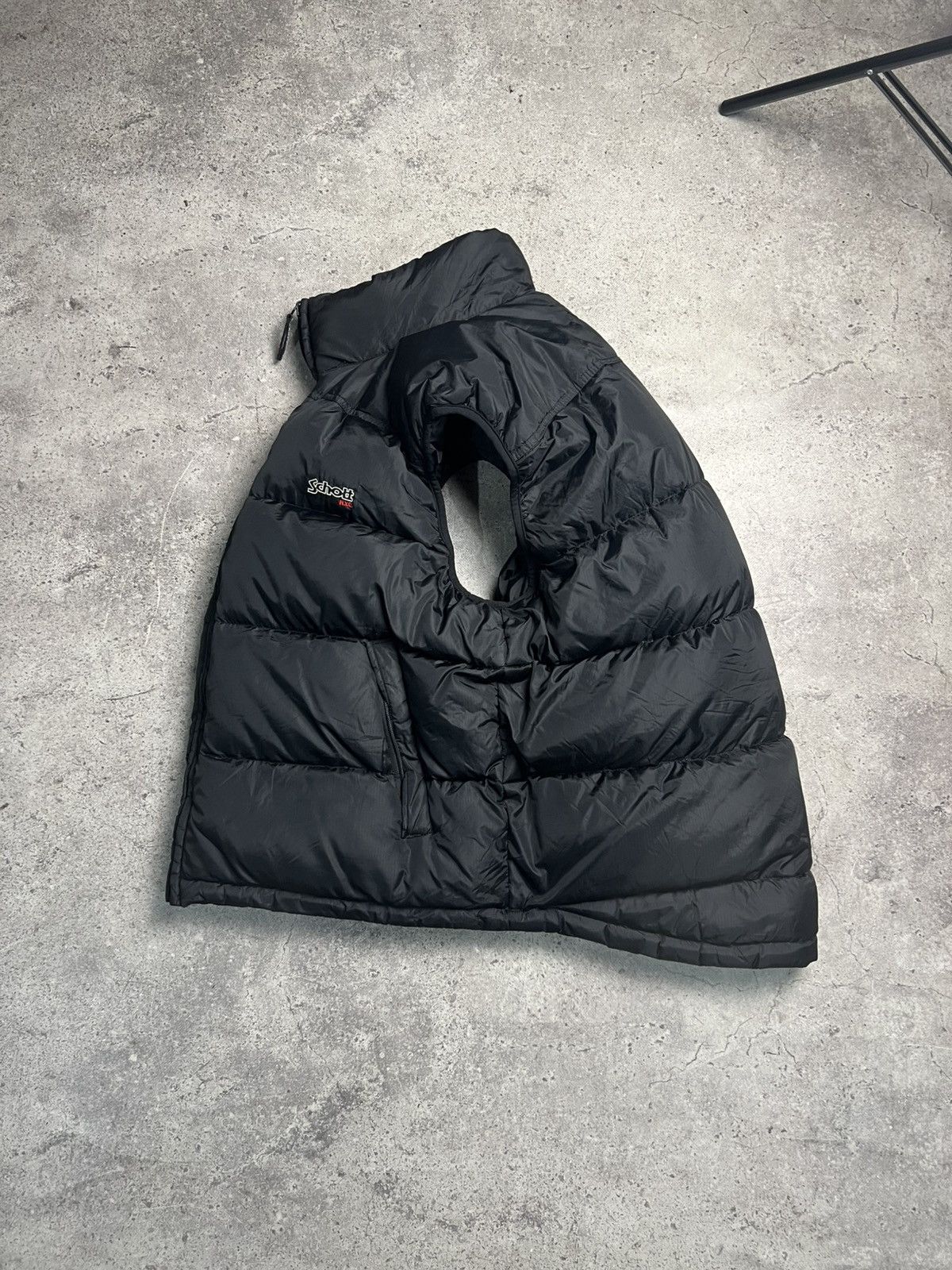 Schott Vintage Schott Down Puffer Vest Size US L / EU 52-54 / 3 - 2 Thumbnail