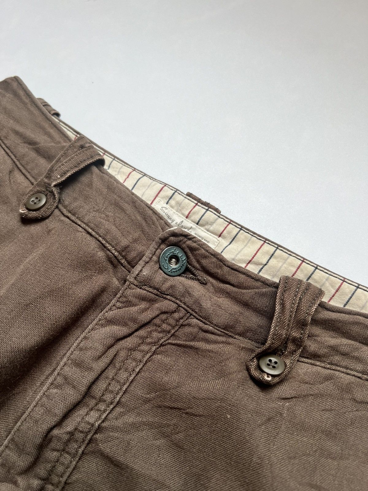 Japanese Brand Sunny Cloud Bondage Multi Pocket Punk Cargo Pants Size US 28 / EU 44 - 2 Thumbnail