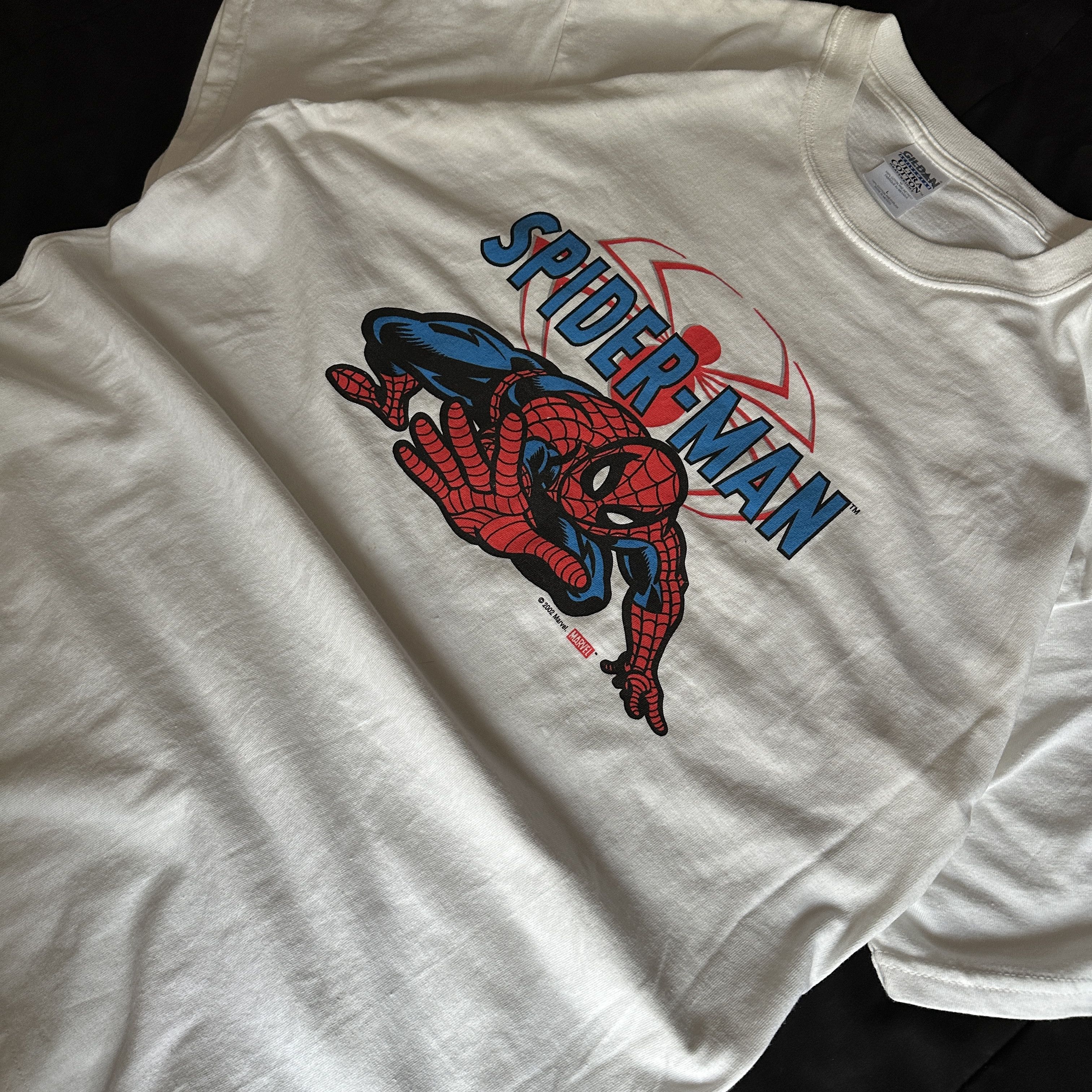 Marvel Comics × Vintage Vintage 2002 - Spider Man Marvel Comic Brachs Promo Tees Size US L / EU 52-54 / 3 - 2 Thumbnail