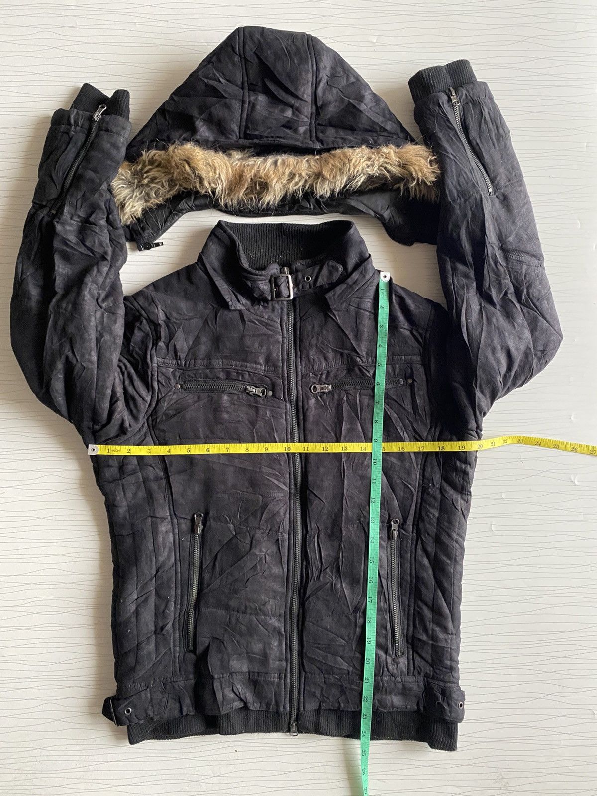 If Six Was Nine × Japanese Brand × Le Grande Bleu (L.G.B.) Japanese Paperbag Faux Fur Jacket Ifsixwasnine Lgb style Size US M / EU 48-50 / 2 - 14 Thumbnail