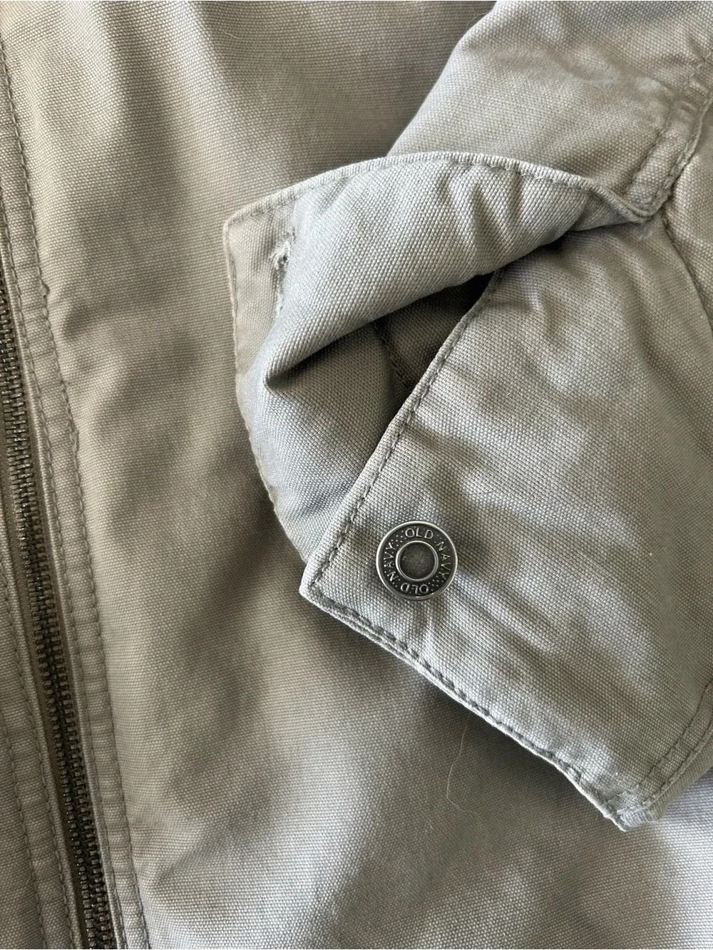 Old Navy Old Navy Men's Light Gray Jacket Size US XL / EU 56 / 4 - 4 Thumbnail