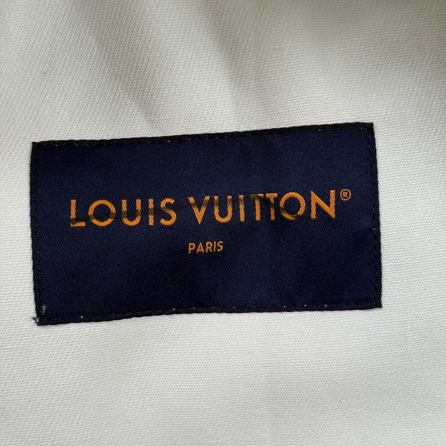 Louis Vuitton LV spray-painted denim jacket / Size US L / EU 52-54 / 3 - 6 Thumbnail