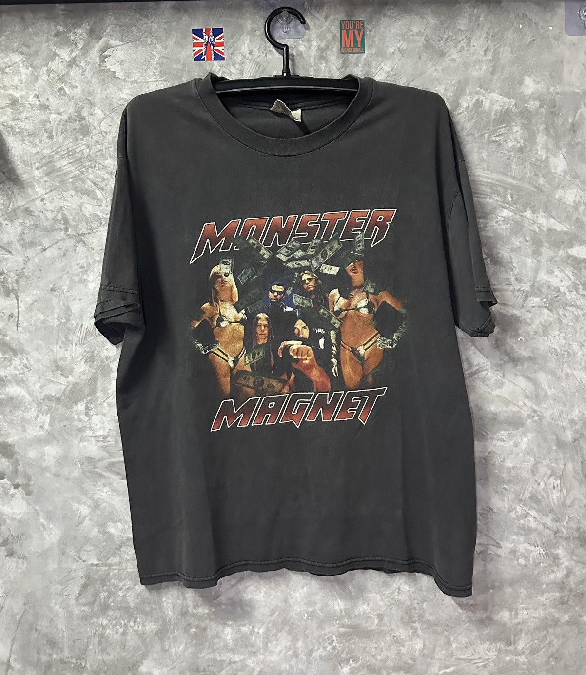 Other Vintage 90s Monster Magnet Band T-Shirt Size US XL / EU 56 / 4 - 1 Thumbnail