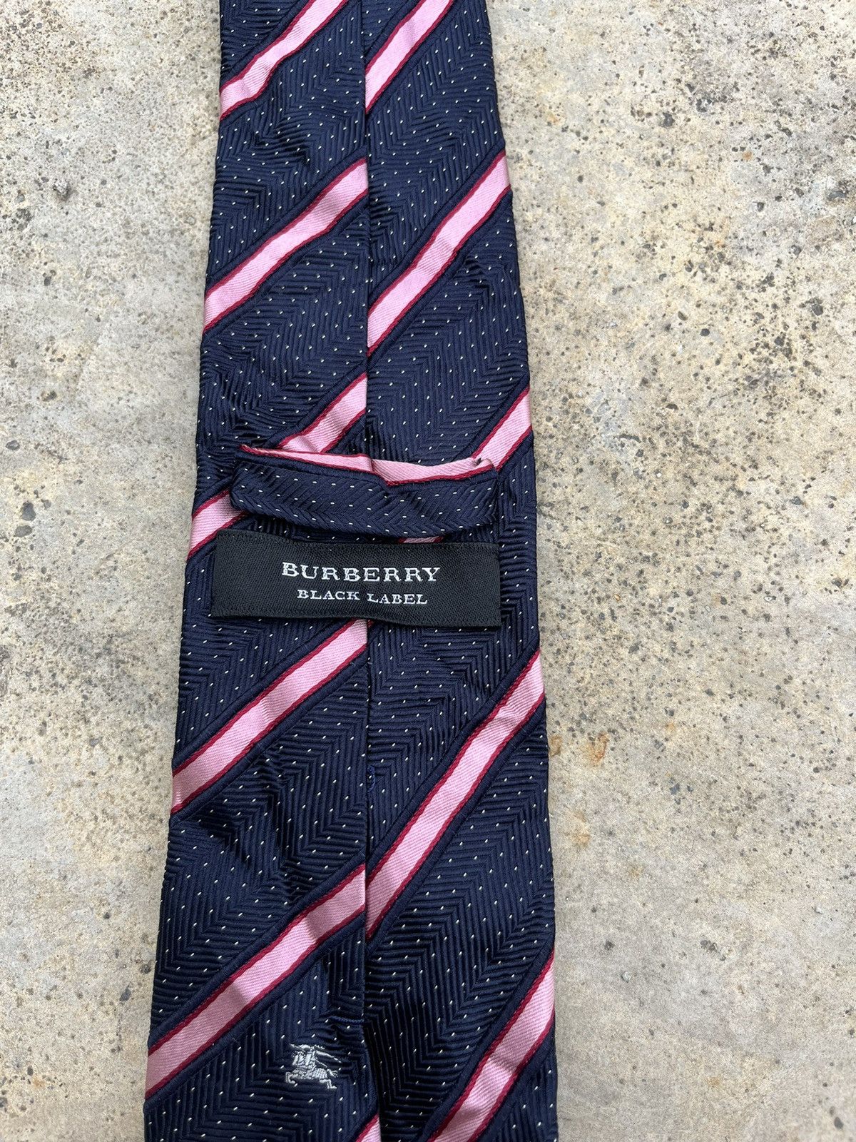 Burberry × Designer ⚡️Burberrys black label necktie luxury Size ONE SIZE - 4 Thumbnail