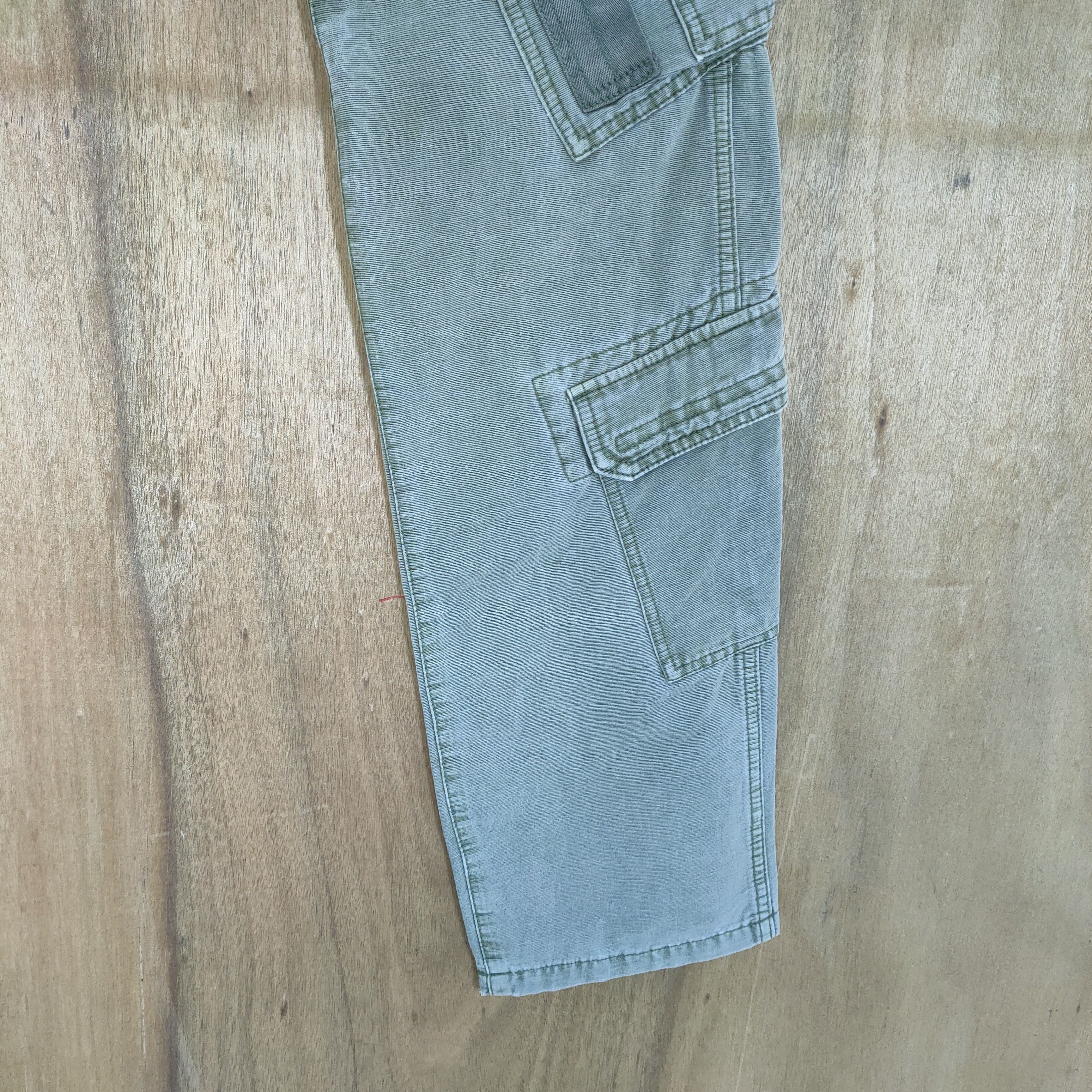 Avirex AVIREX GREEN MULTIPOCKET CARGO PANTS Size US 32 / EU 48 - 7 Thumbnail