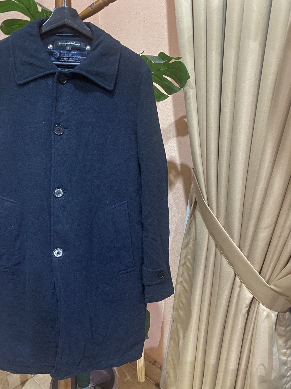 Loro Piana Green Label Relaxing x Loro Piana Storm System Wool Coat Size L / US 10 / IT 46 - 4 Thumbnail