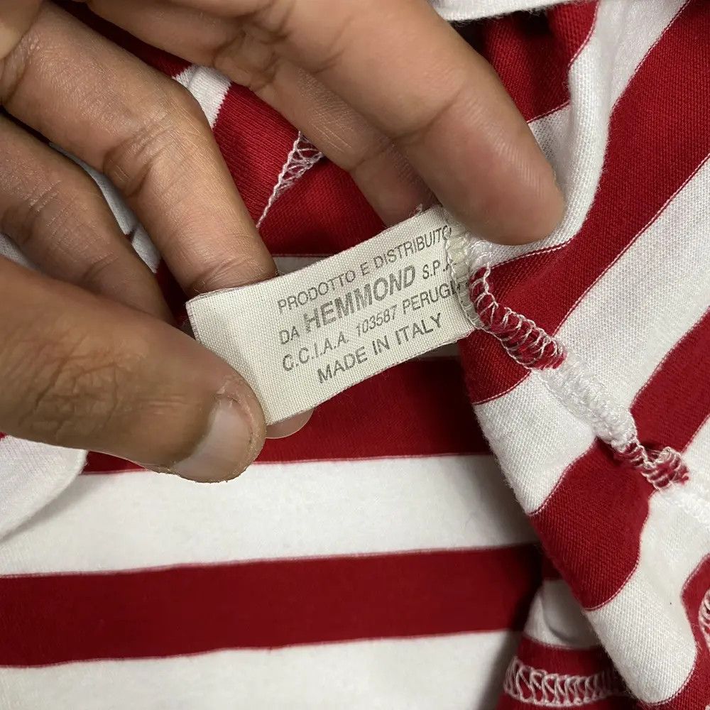 Valentino VINTAGE 90's VALENTINO STUDIO STRIPED TEE Size US L / EU 52-54 / 3 - 11 Thumbnail