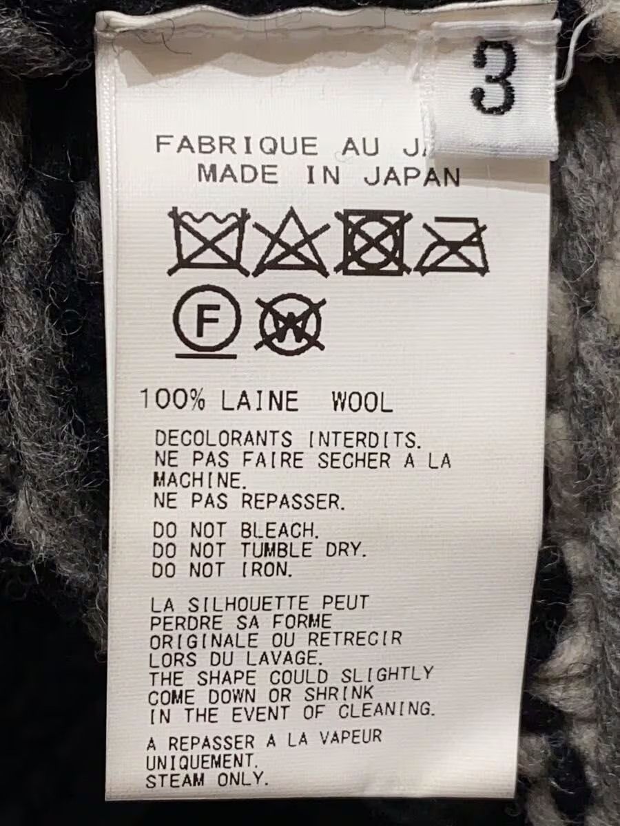 Yohji Yamamoto yohji yamamoto POUR HOMME PATTERN CREW NECK A KNIT Size US L / EU 52-54 / 3 - 5 Thumbnail