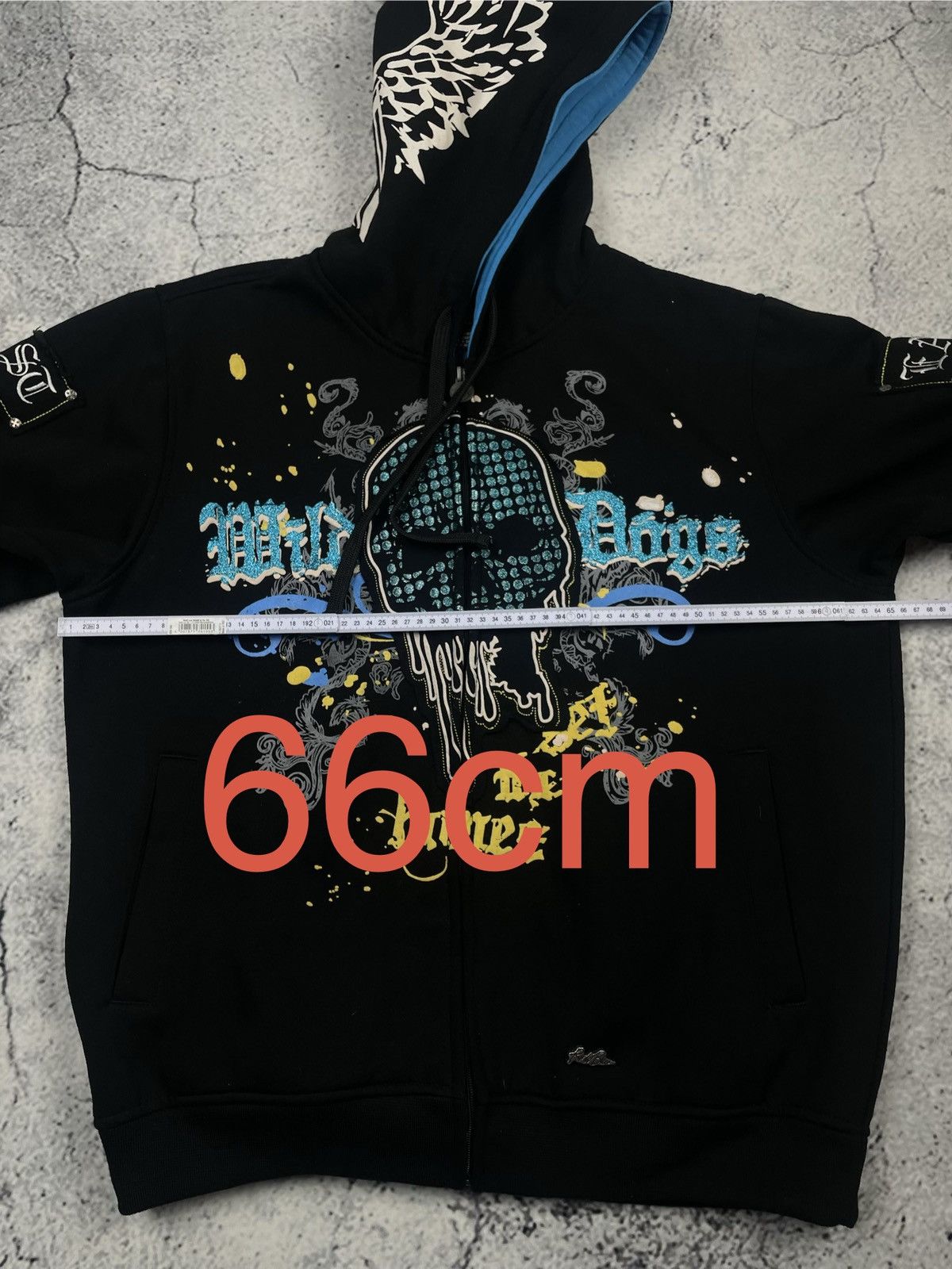 Vintage Rawblue L Hoodie – Black, Big Logo, Affliction, Swag/Drip eg Size US L / EU 52-54 / 3 - 5 Thumbnail