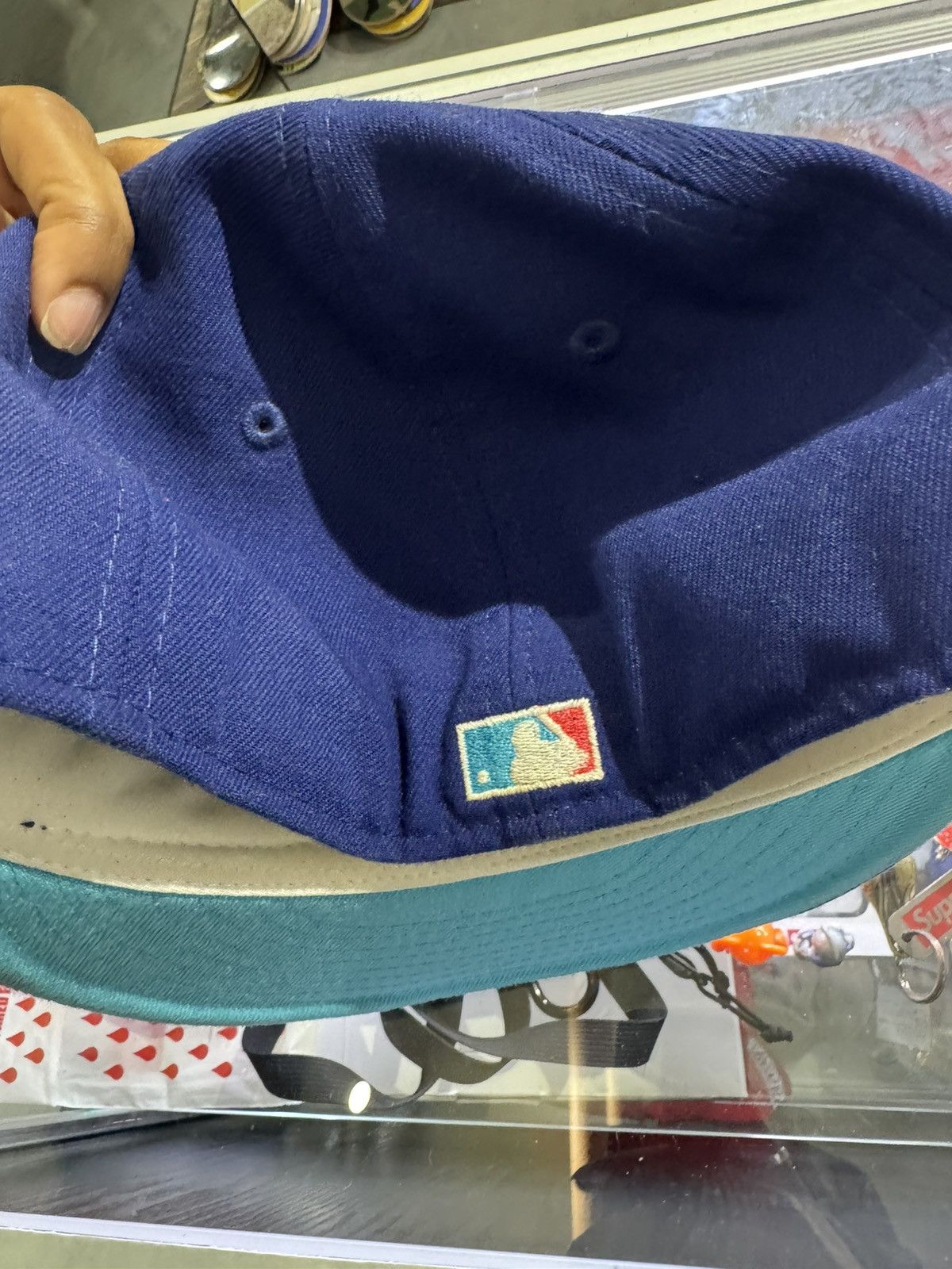 MLB San Diego Padres Hat Club Space Kelly Size 7 1/2 Size ONE SIZE - 3 Thumbnail