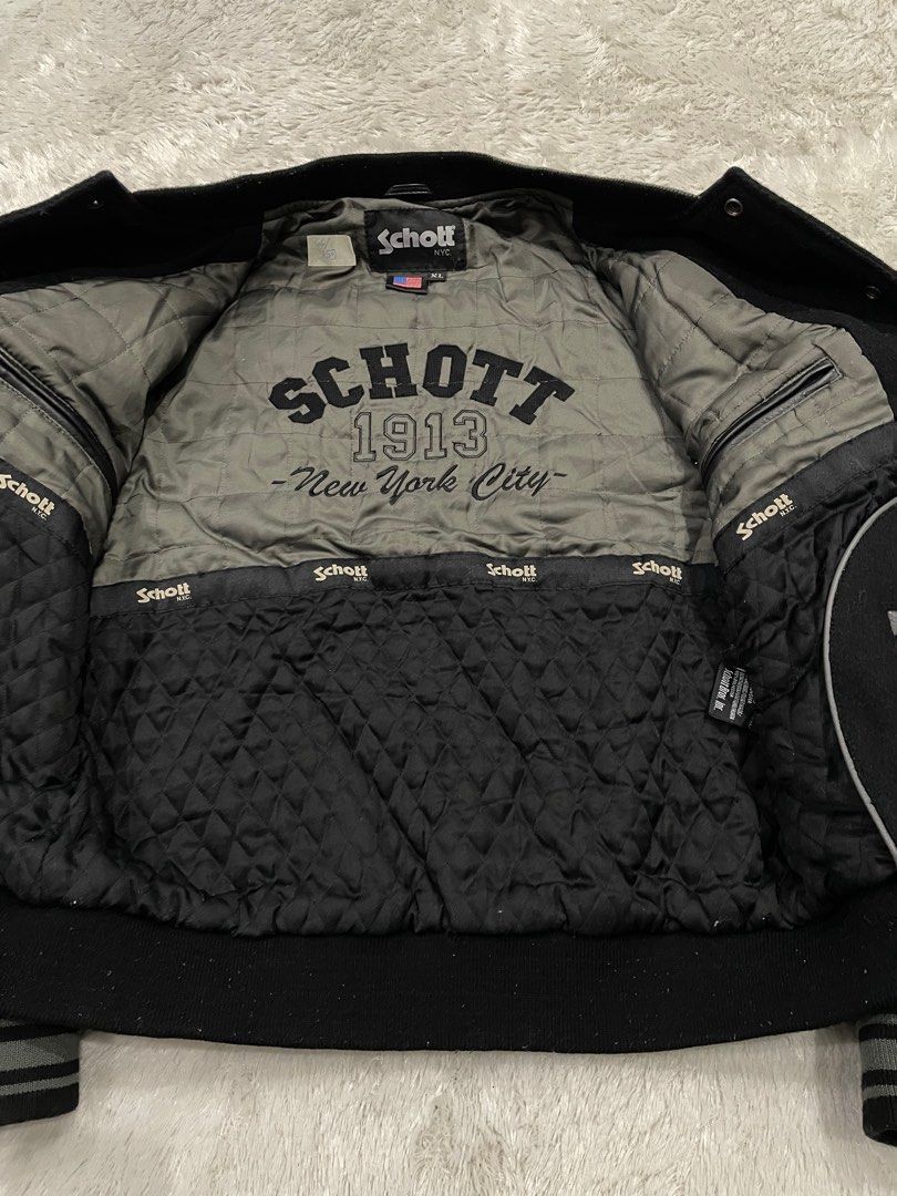 Schott Schott Nyc Varsity Woll Size US XL / EU 56 / 4 - 9 Thumbnail