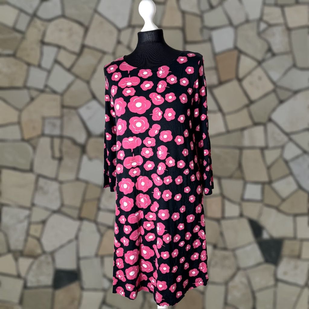 Marimekko Marimekko Pieni Tumma Sitkea A-Line Dress Womens S Multicoloured Knee Length Size S / US 4 / IT 40 - 1 Thumbnail