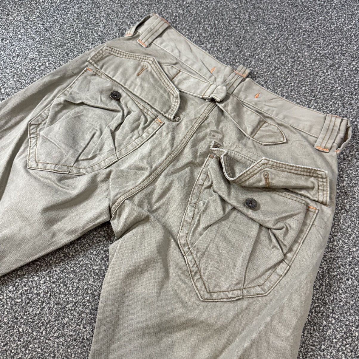 If Six Was Nine 🇯🇵🔥🔥 Vintage 90s Japanese Flared Tactical Edwin Pants Size US 31 - 5 Thumbnail