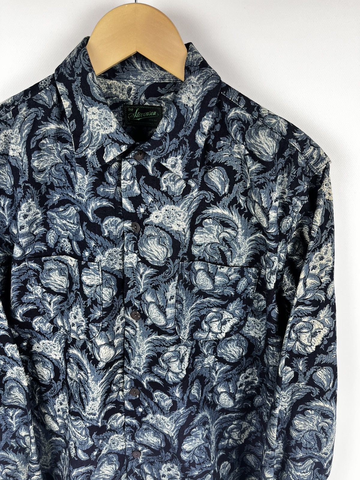 Stevenson Overall Co. Stevenson Overall Co japan shirt Size US L / EU 52-54 / 3 - 3 Thumbnail