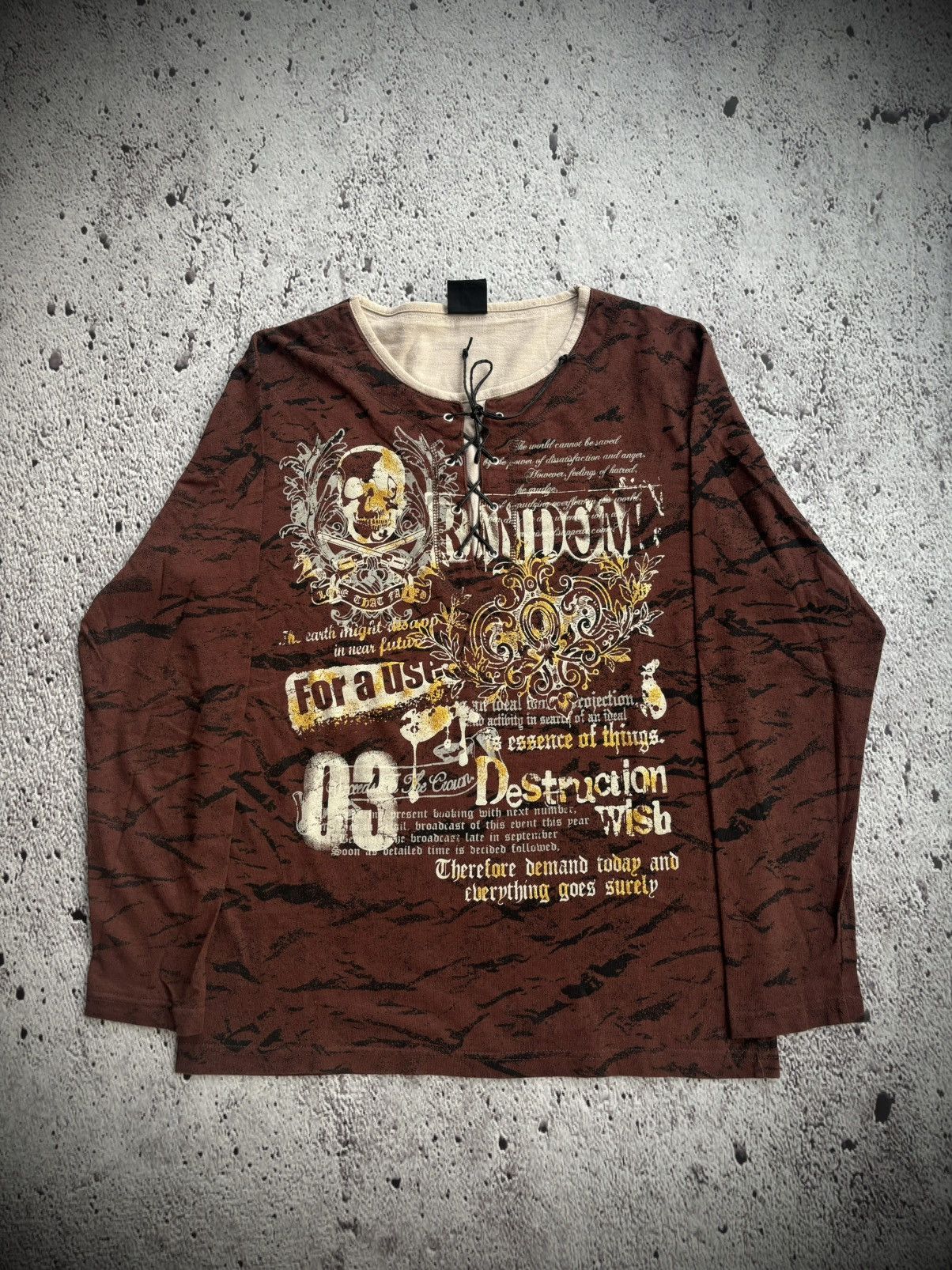 Hysteric Glamour Y2k Double layer Beaumere ifsixwasnine punk style Size US M / EU 48-50 / 2 - 1 Thumbnail