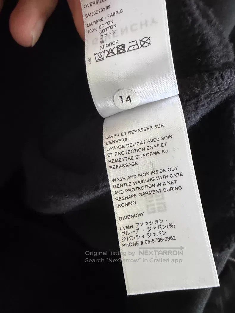 Givenchy Givenchy Black Hoodie Size US L / EU 52-54 / 3 - 3 Thumbnail
