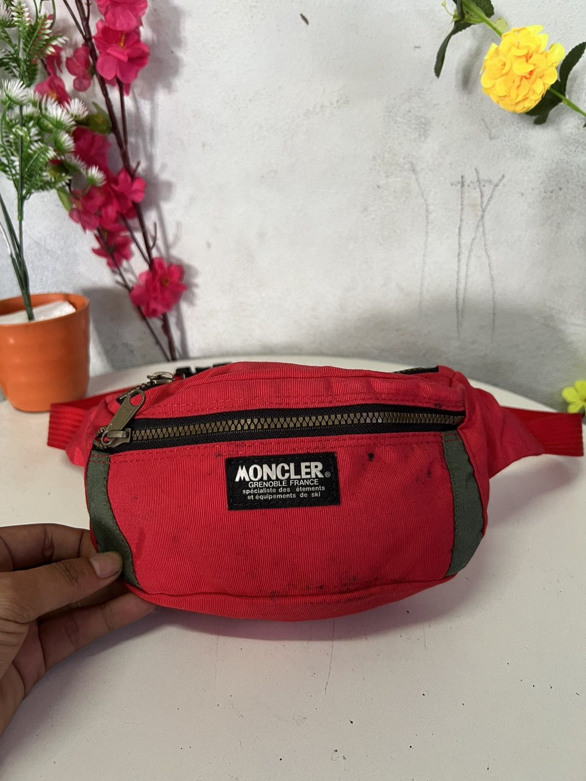 Moncler × Vintage Vintagw Moncler Pouch Size ONE SIZE - 2 Thumbnail